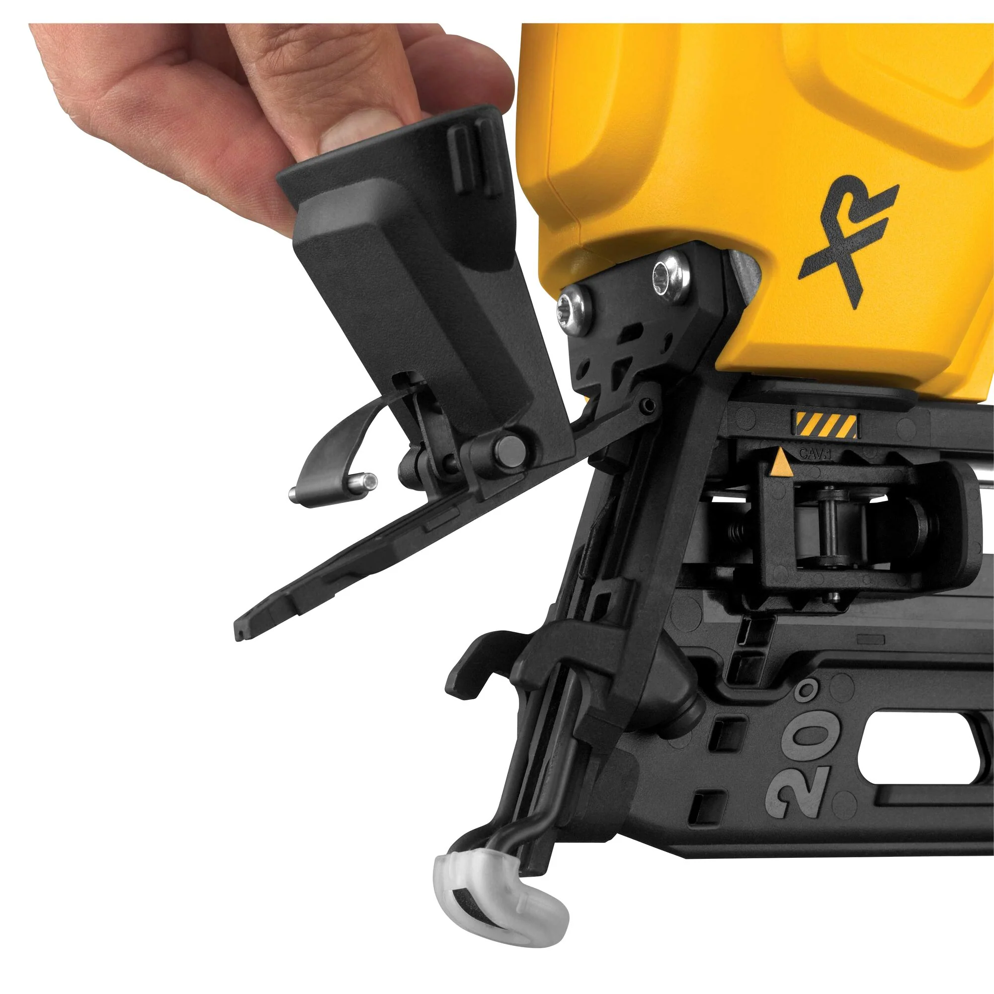 DeWalt 20V MAX XR 16 Gauge Angled Finish Nailer - Kit - Image 5