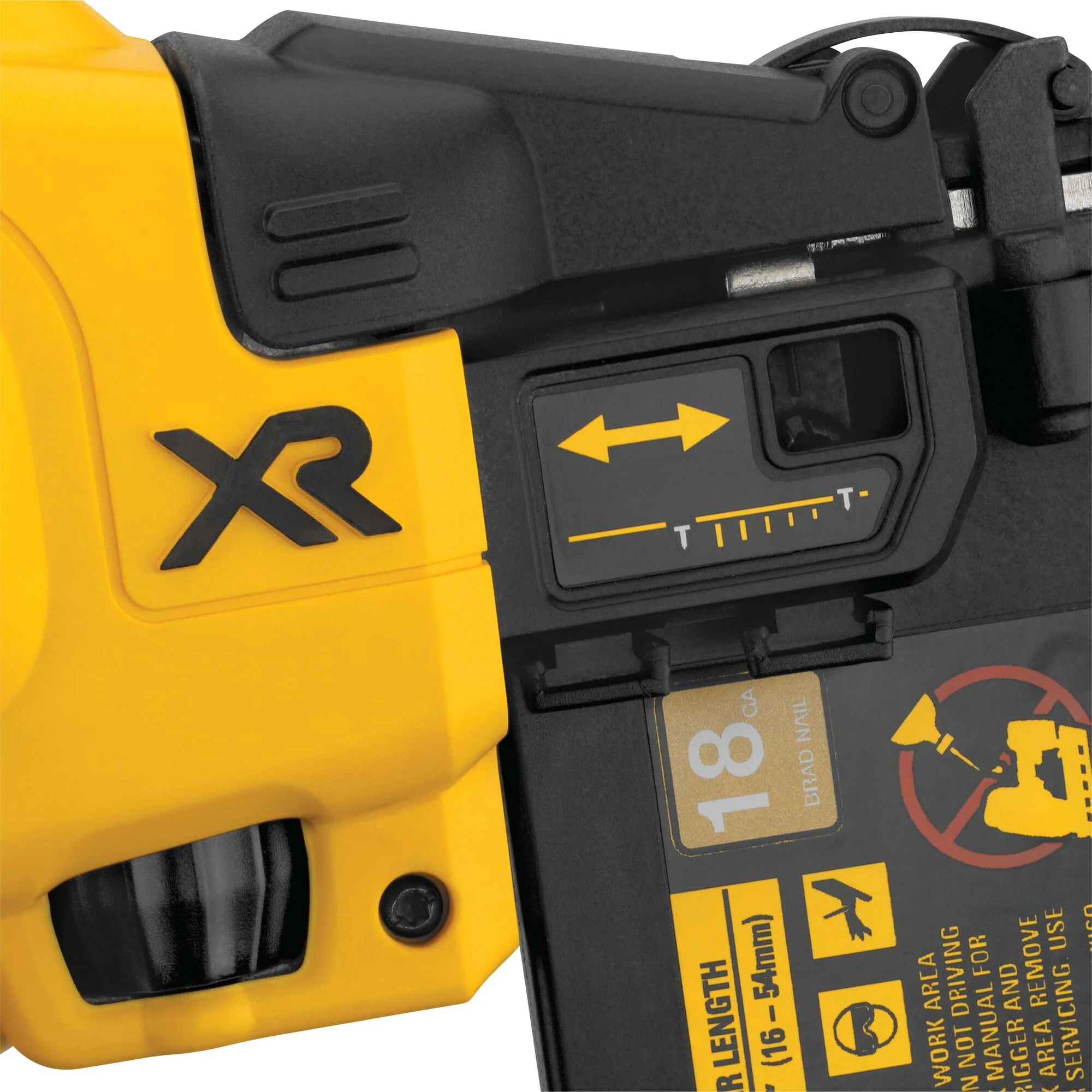 DeWalt 20V MAX XR® 18 Gauge Cordless Brad Nailer - Tool Only - Image 3