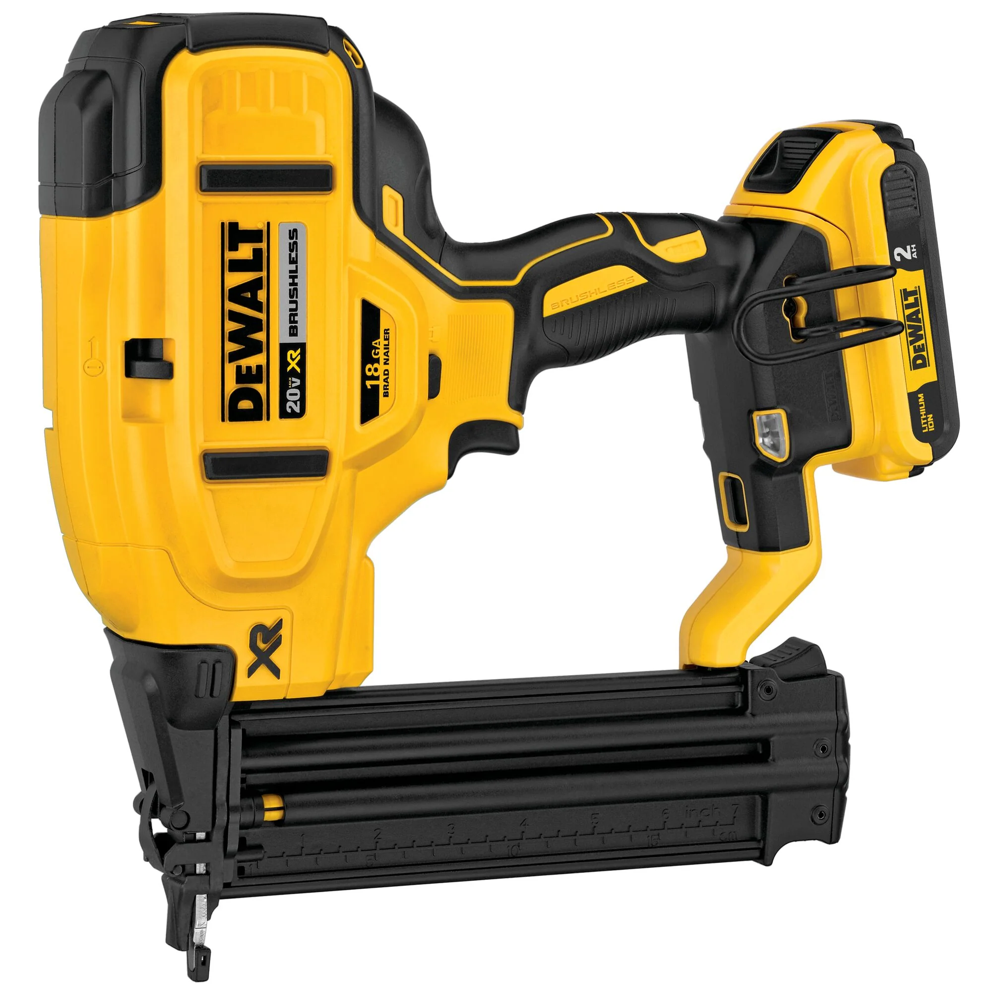 DeWalt 20V MAX XR 18 Gauge Cordless Brad Nailer Kit - Image 3