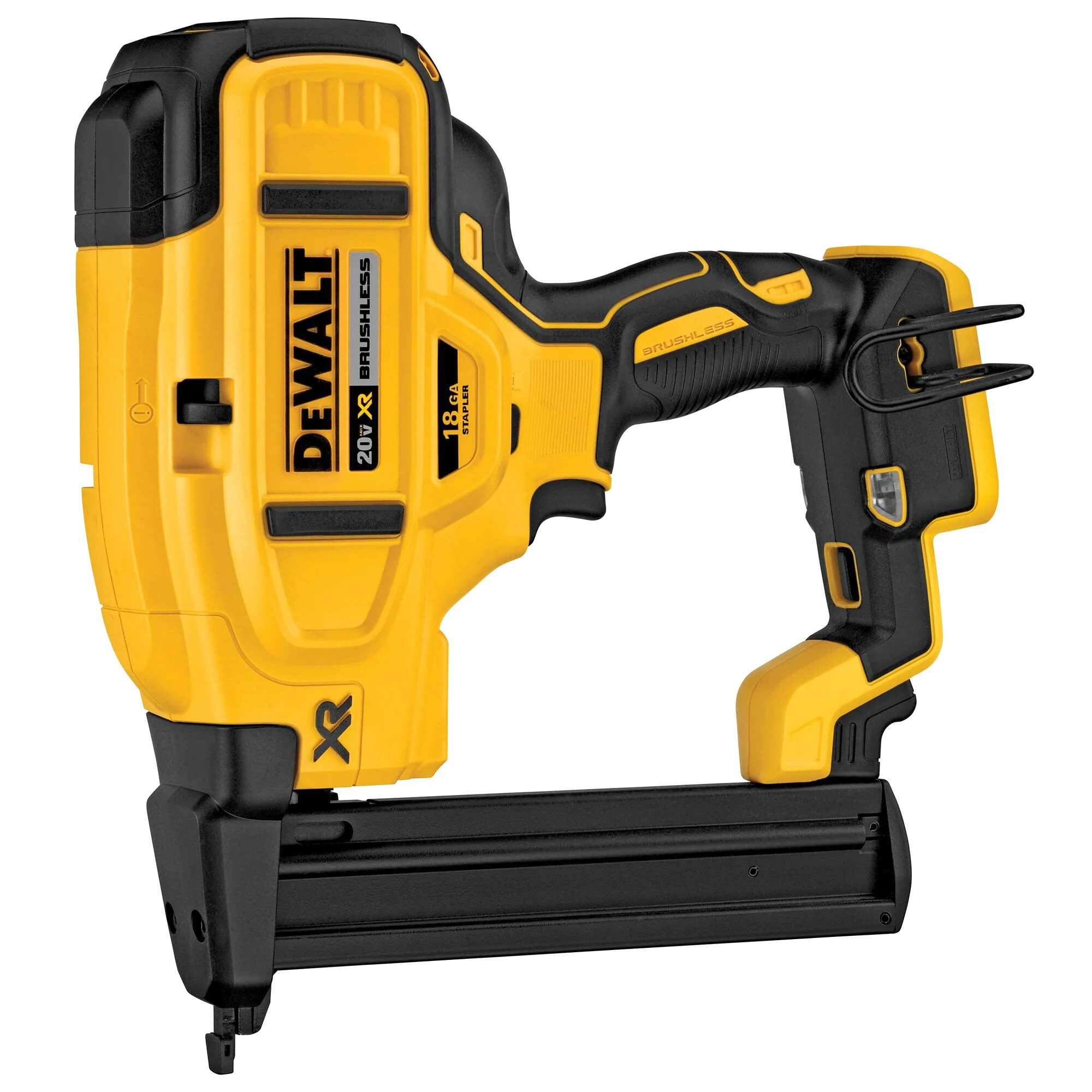 DeWalt 20V MAX XR® 18 Gauge Cordless Narrow Crown Stapler - Tool Only - Image 2