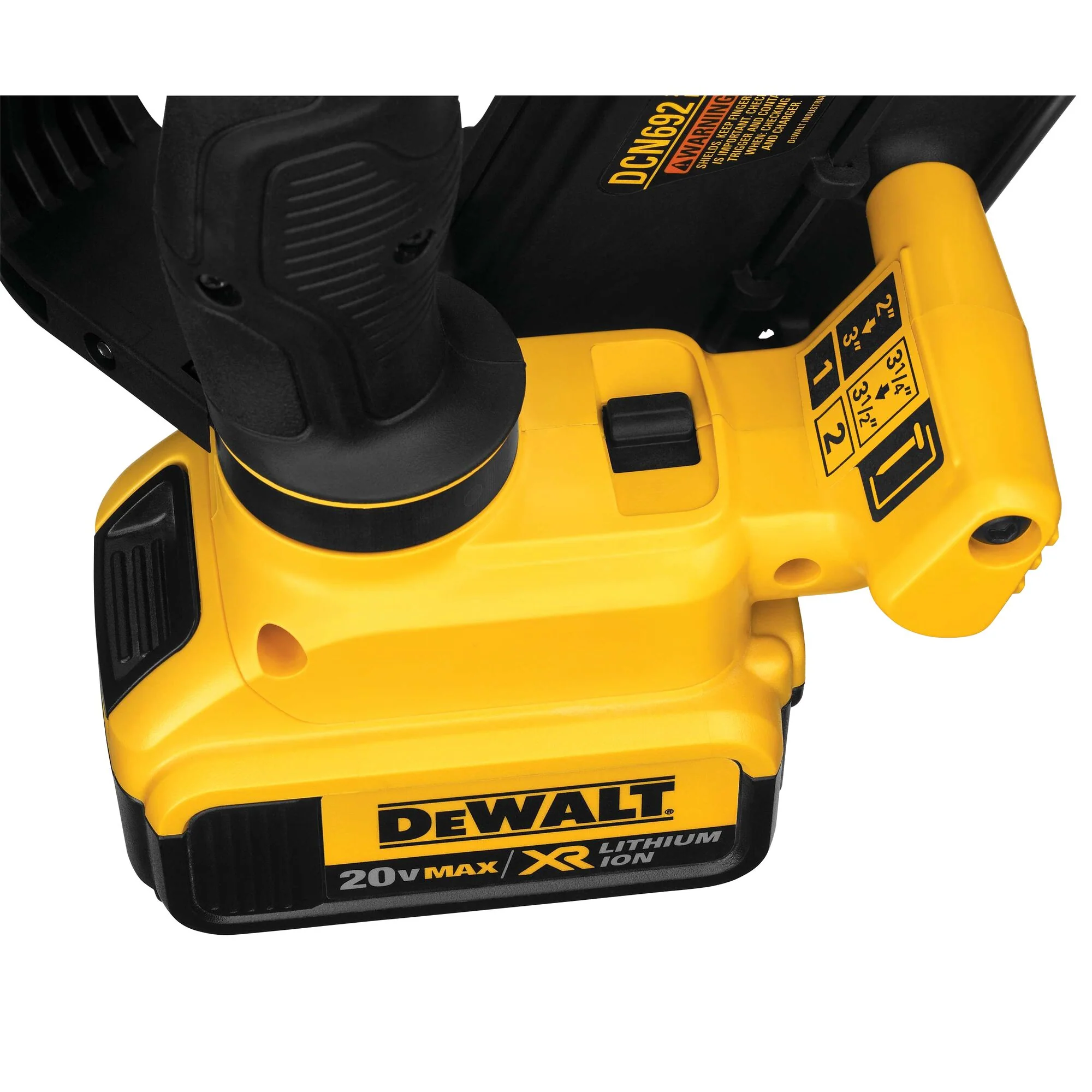 DeWalt 20V MAX Cordless 30° Paper Collated Framing Nailer Kit - Image 12