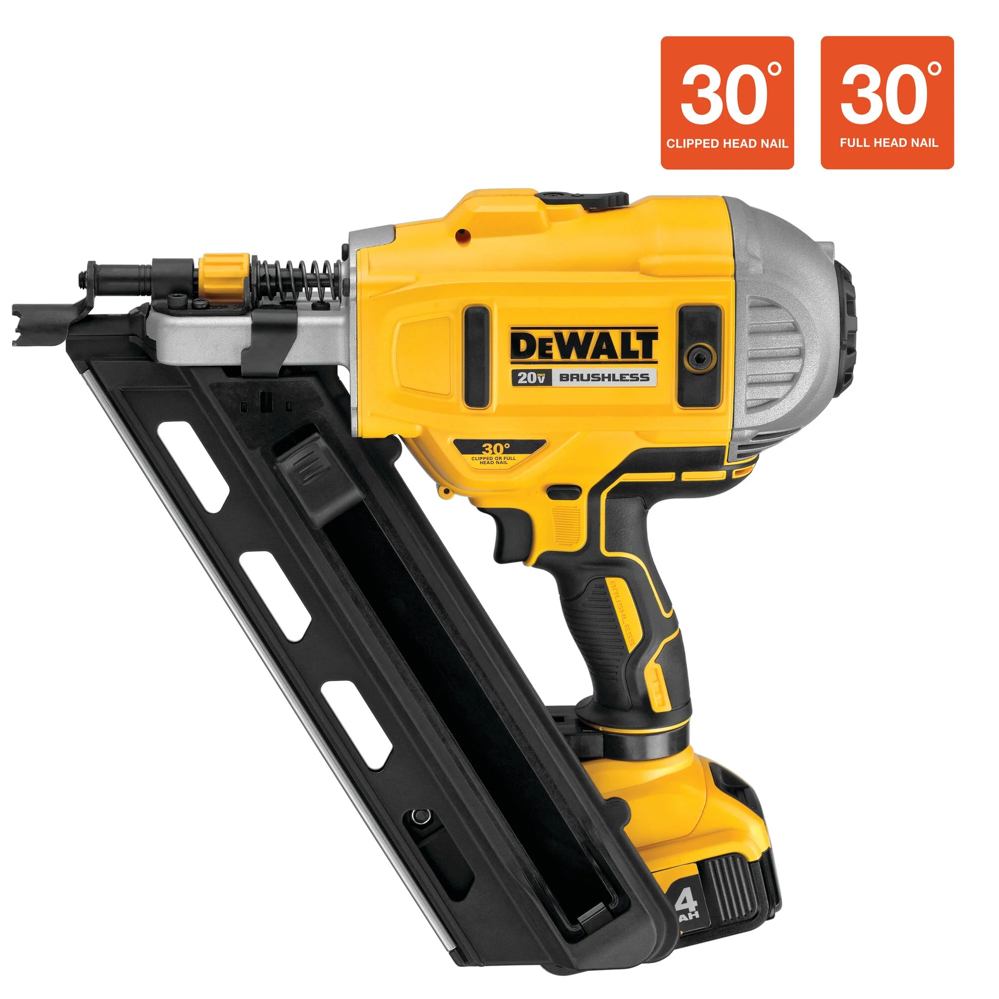 DeWalt 20V MAX Cordless 30° Paper Collated Framing Nailer Kit - Image 20