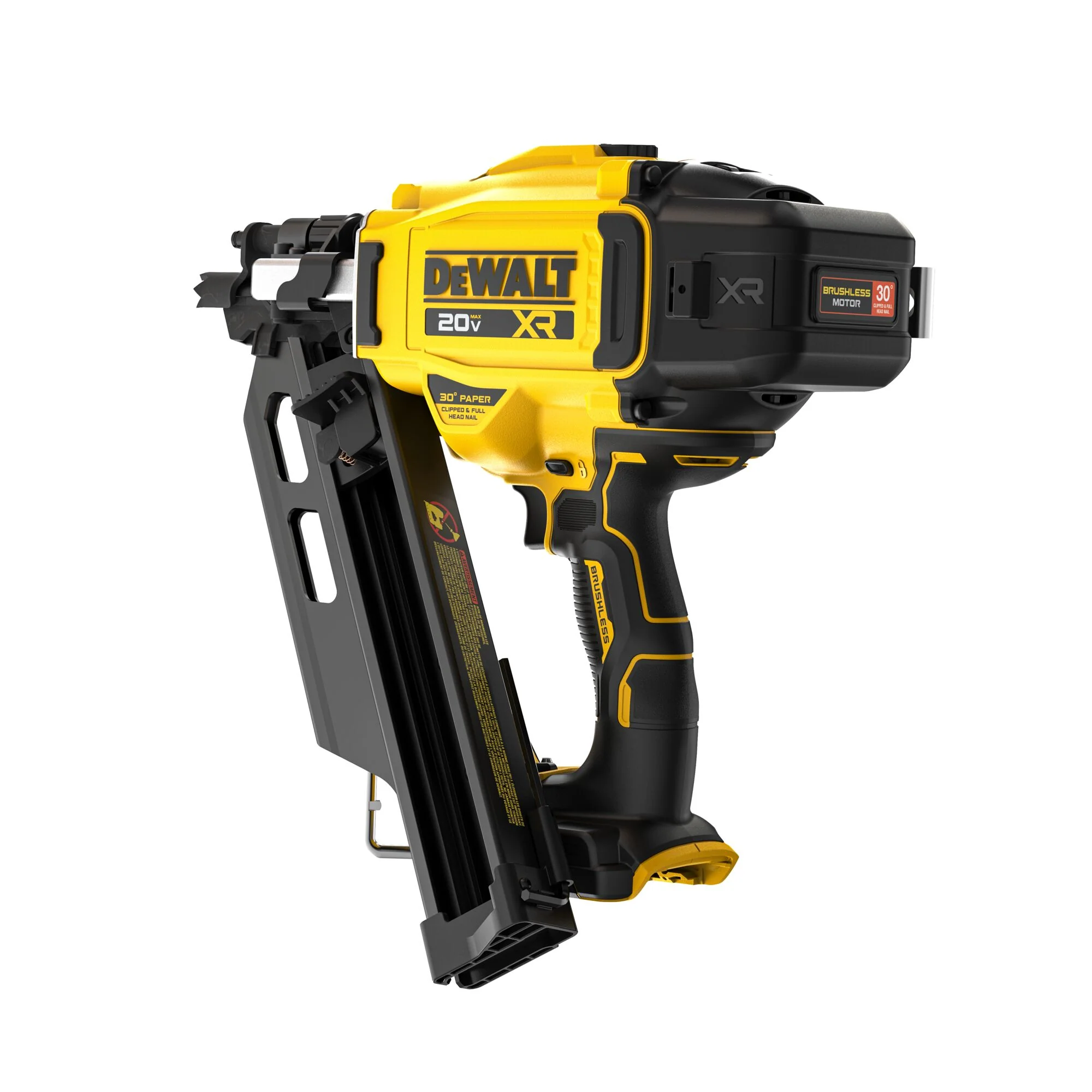 Dewalt 20V MAX XR 30° Brushless Cordless Paper Collated Framing Nailer - Tool Only - Image 3
