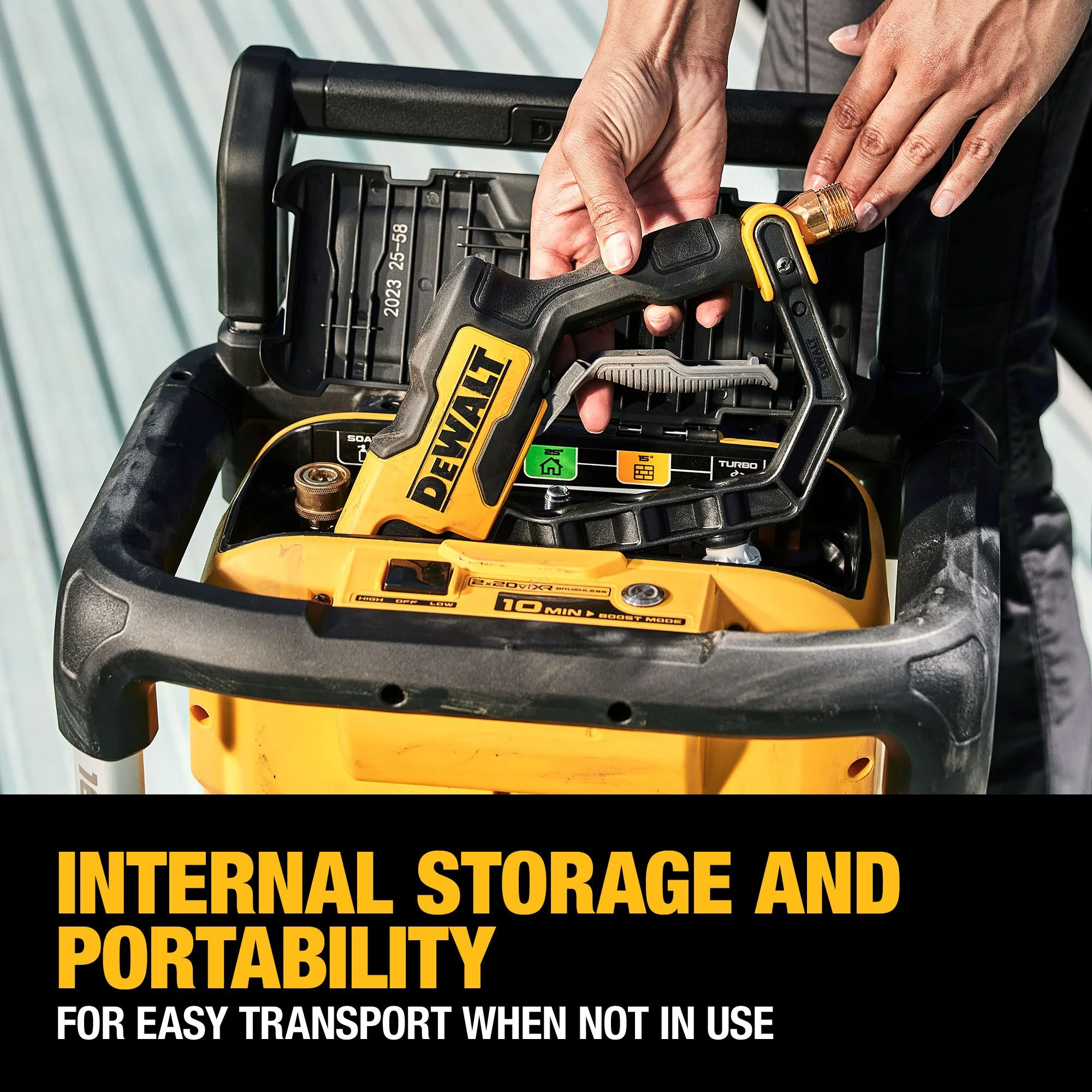DeWalt 2X20V MAX 1600 psi Pressure Washer Kit - Image 10