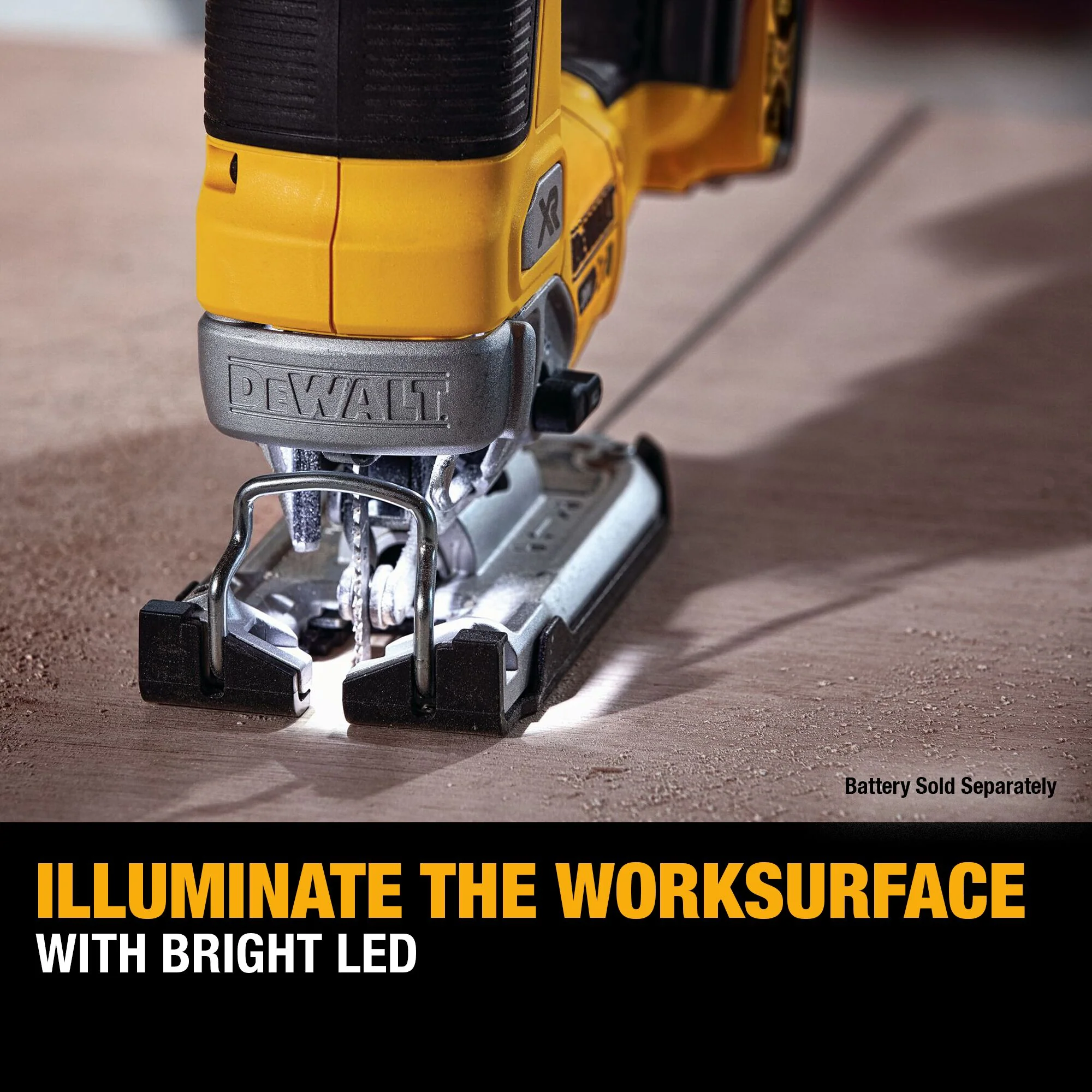 DeWalt 20V MAX XR® Cordless Jig Saw - Tool Only - Image 12