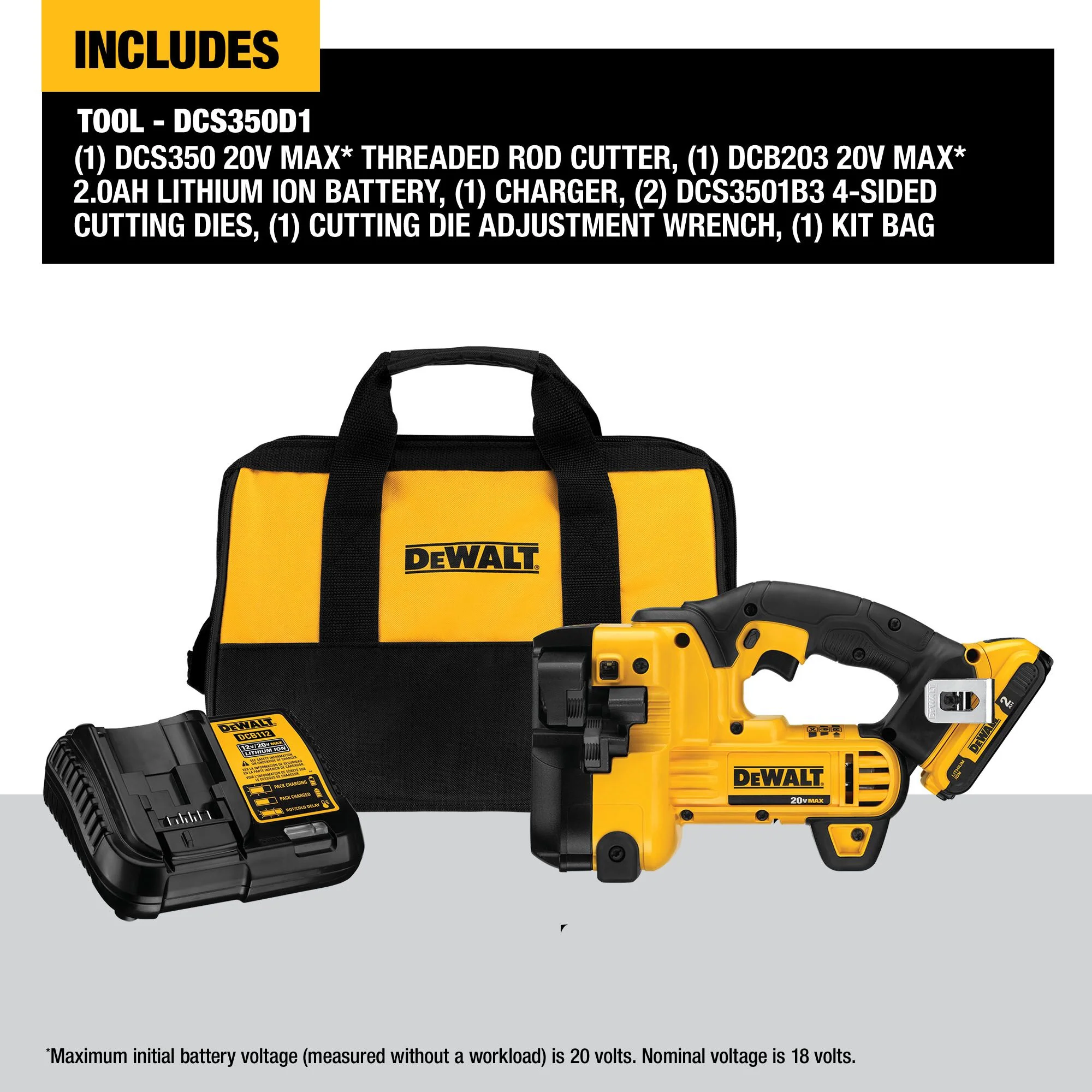 DeWalt 20V MAX Threaded Rod Cutter Kit - Image 16