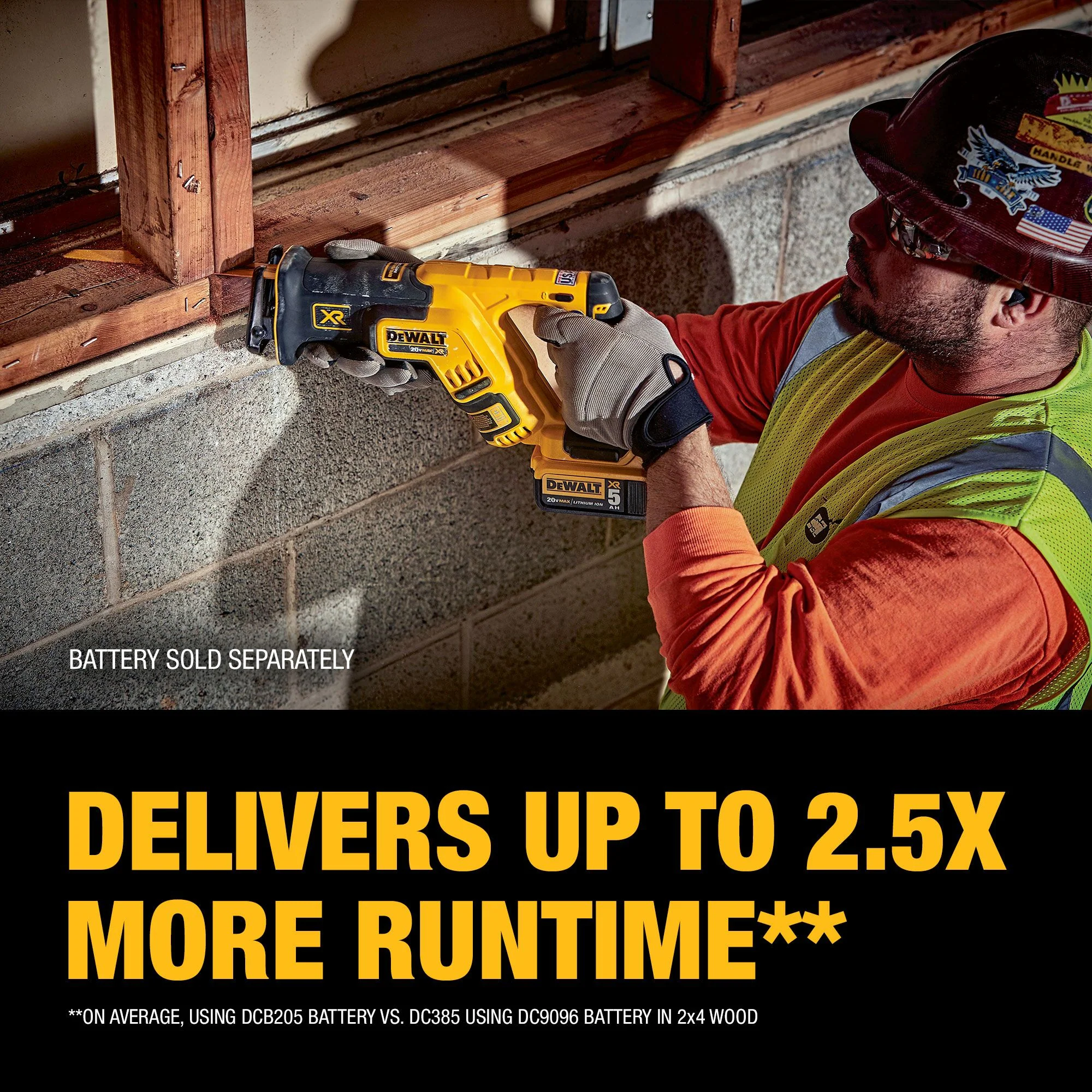 DeWalt 20V MAX XR Brushless Compact Reciprocating Saw - Tool Only - Image 17