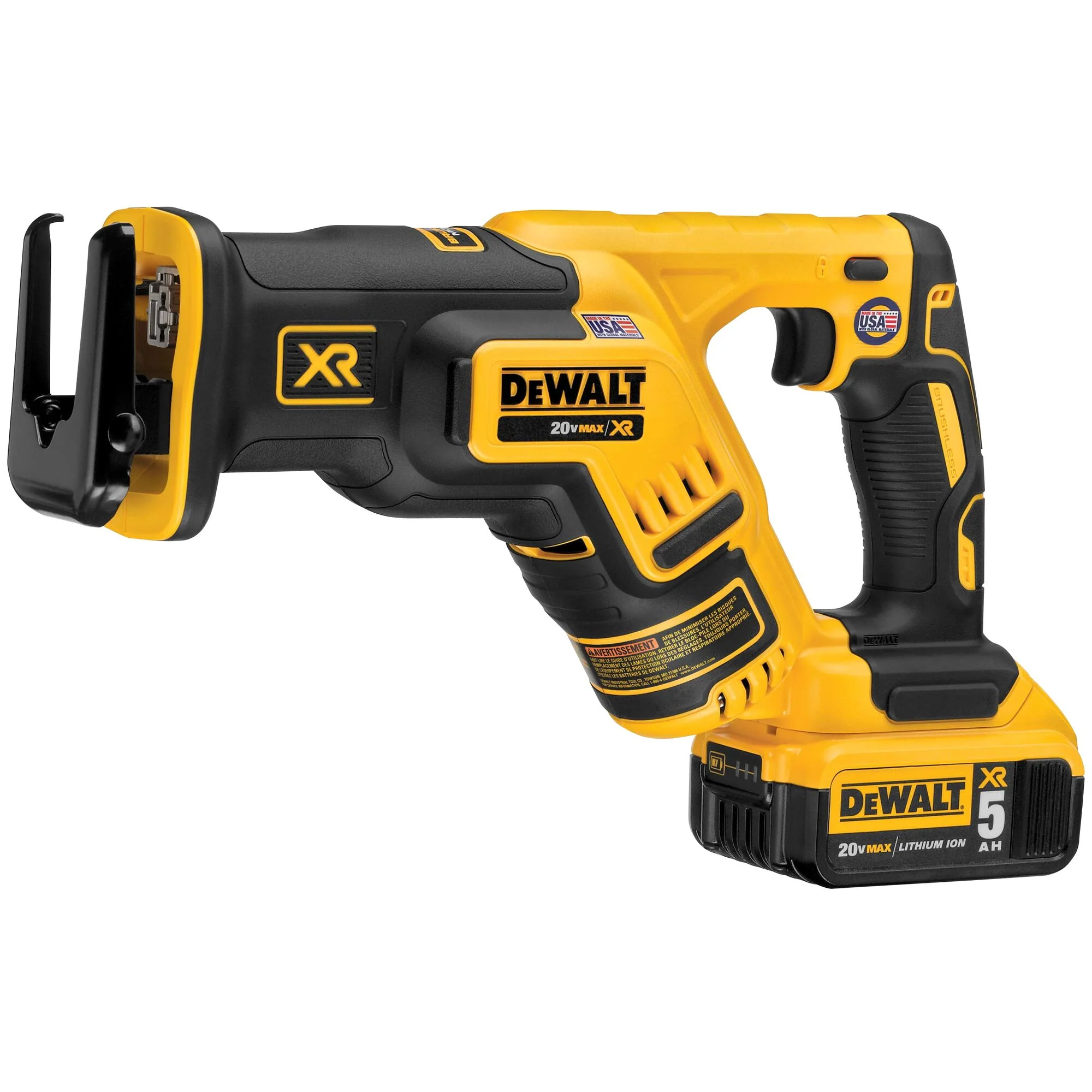 DeWalt 20V MAX XR® Brushless Compact Reciprocating Saw Kit - Image 2