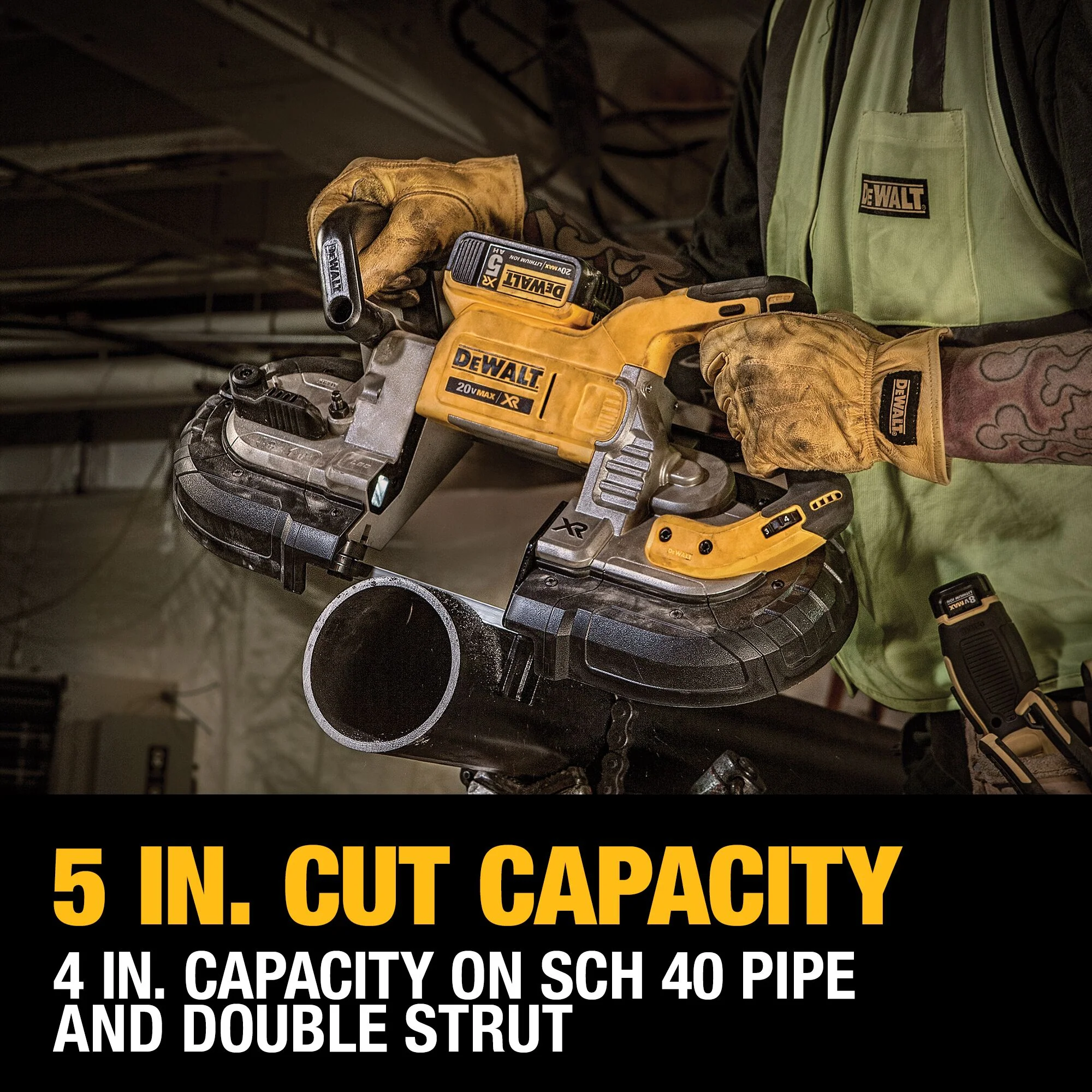 DeWalt 20V MAX XR® Brushless Deep Cut Band Saw Kit - Image 12