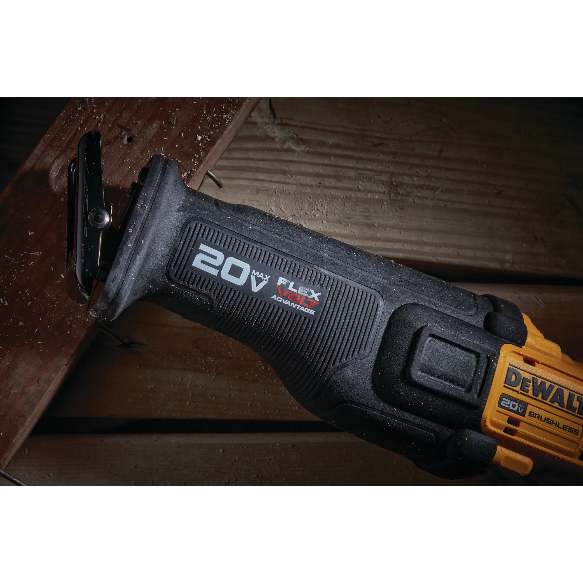 DeWalt FLEXVOLT® 20V MAX Brushless Cordless Reciprocating Saw - Tool Only - Image 7