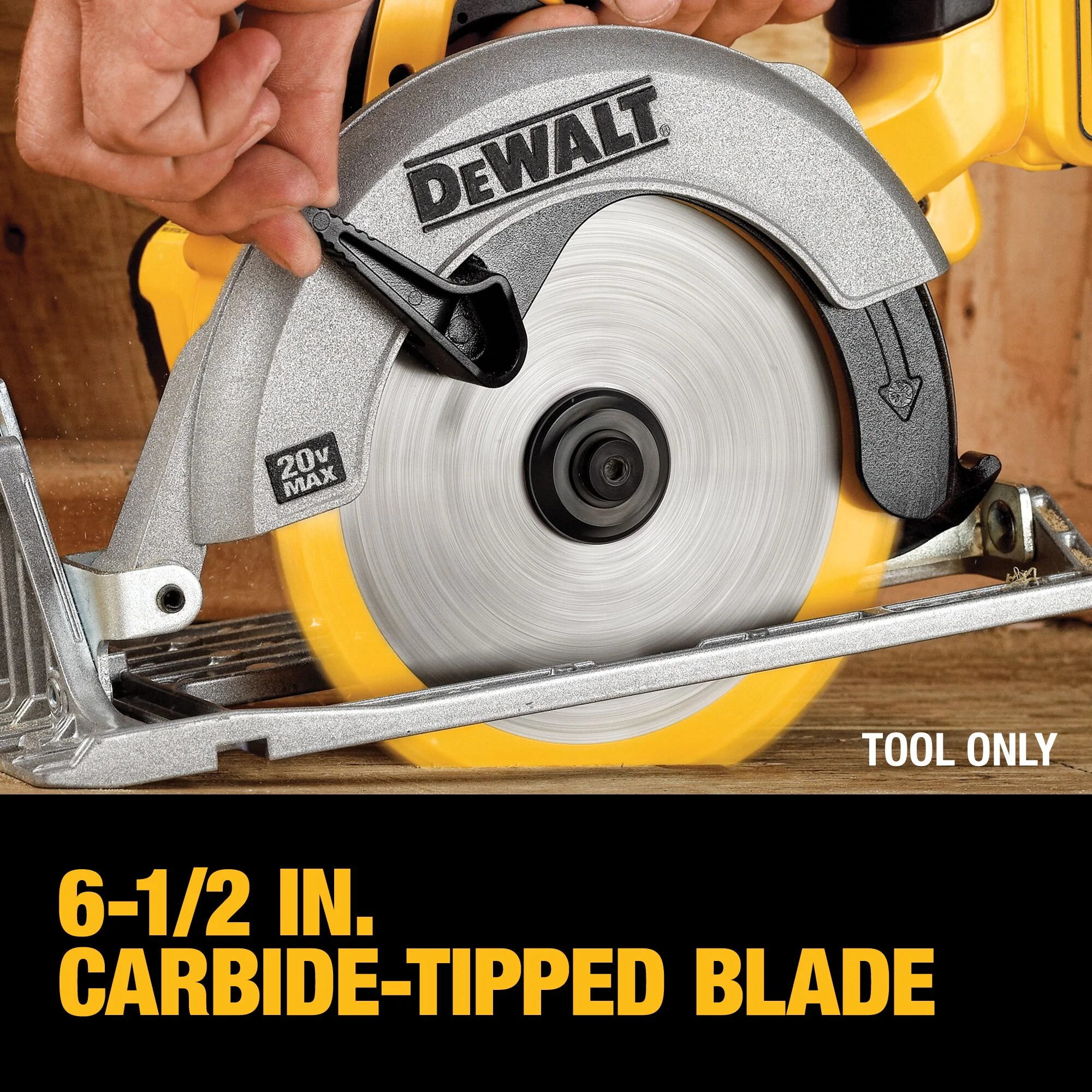 DeWalt 20V MAX 6-1/2" Circular Saw - Tool Only - Image 3