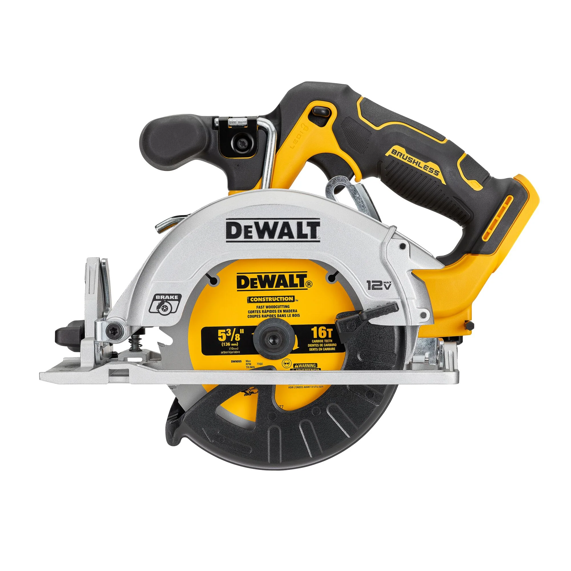 DeWalt 12V MAX XTREME Brushless Cordless 5-3/8" Circular Saw - Tool Only - Image 9