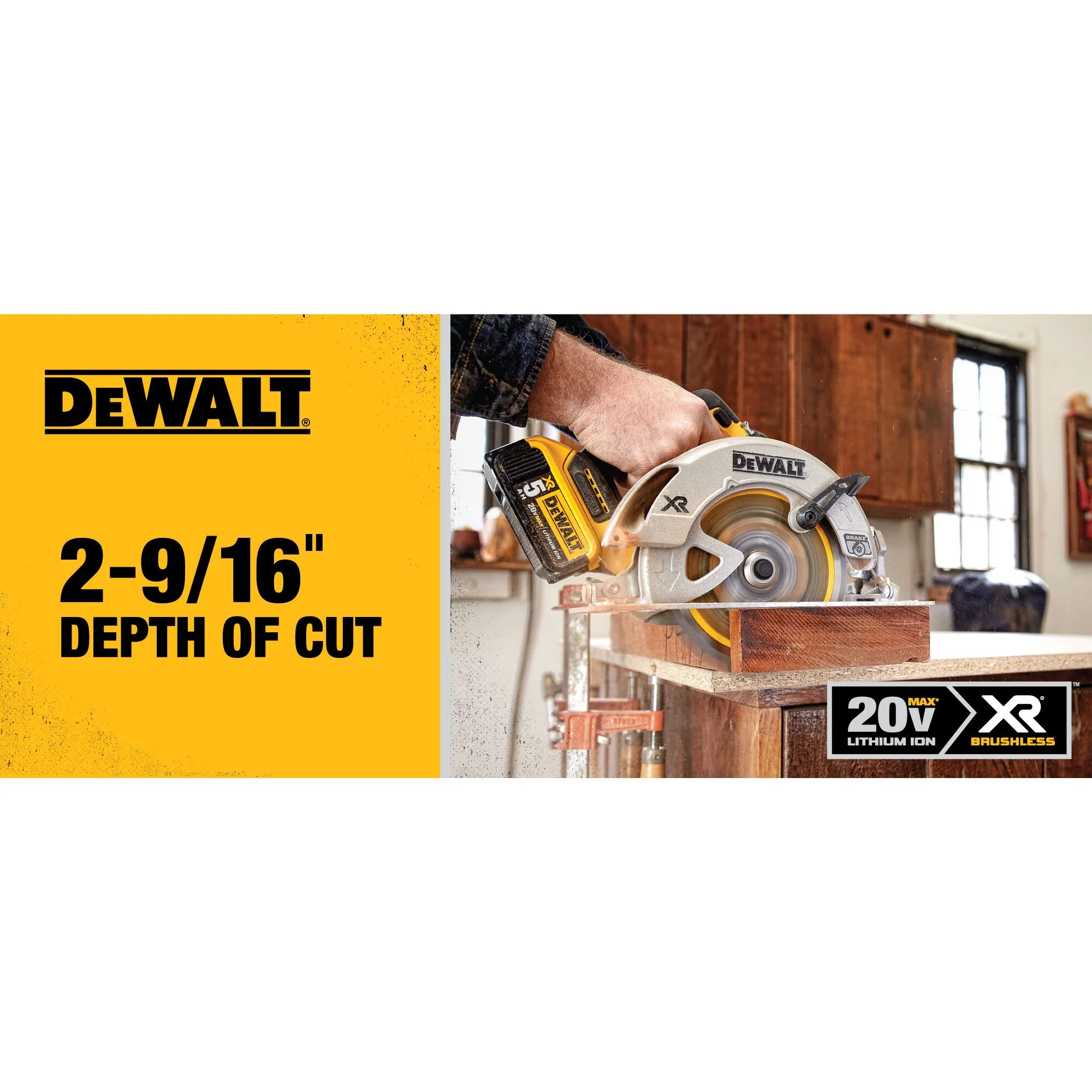 DeWalt 20V MAX XR Brushless Cordless 7-1/4" Circular Saw - Tool Only - Image 12