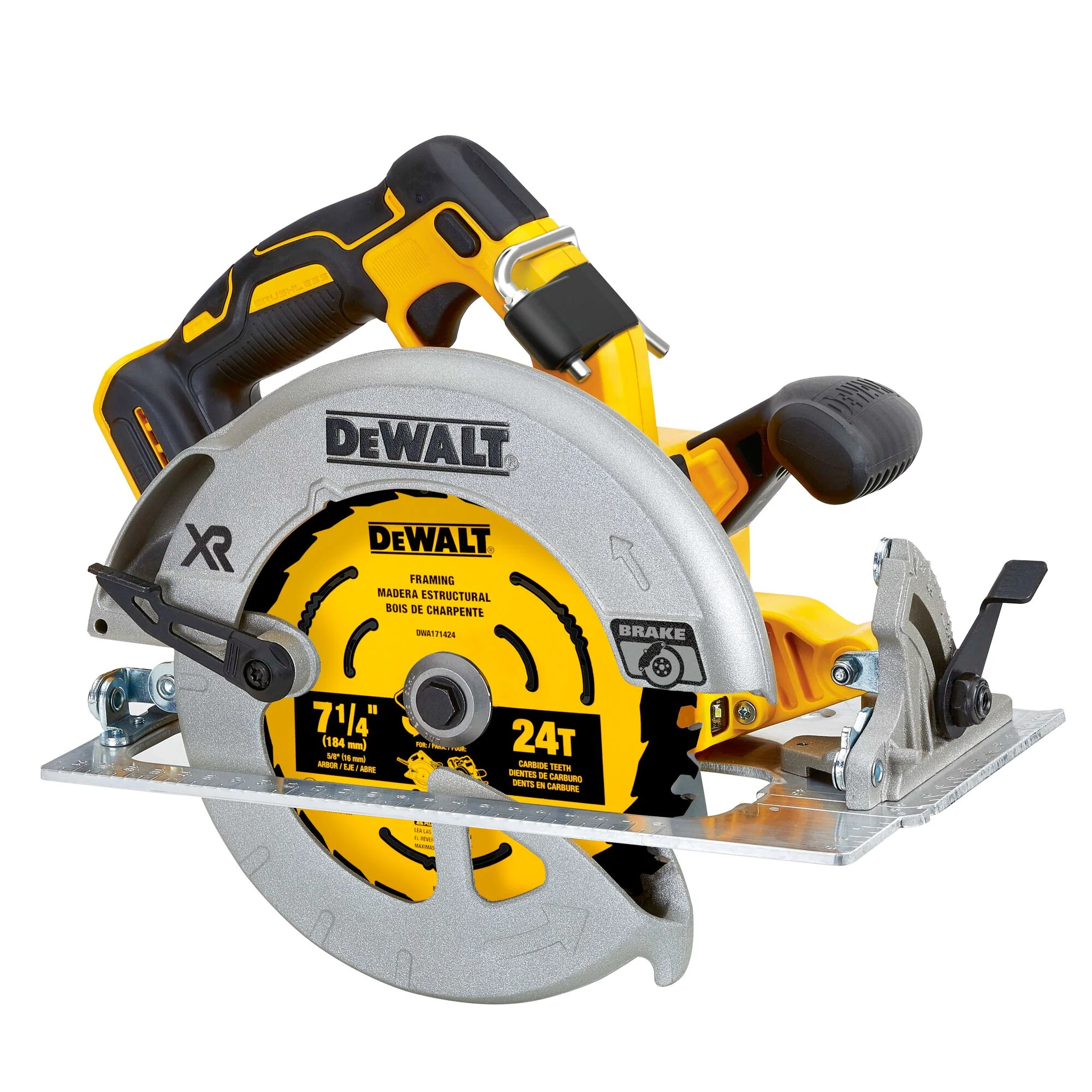DeWalt 20V MAX XR Brushless Cordless 7-1/4" Circular Saw - Tool Only - Image 2
