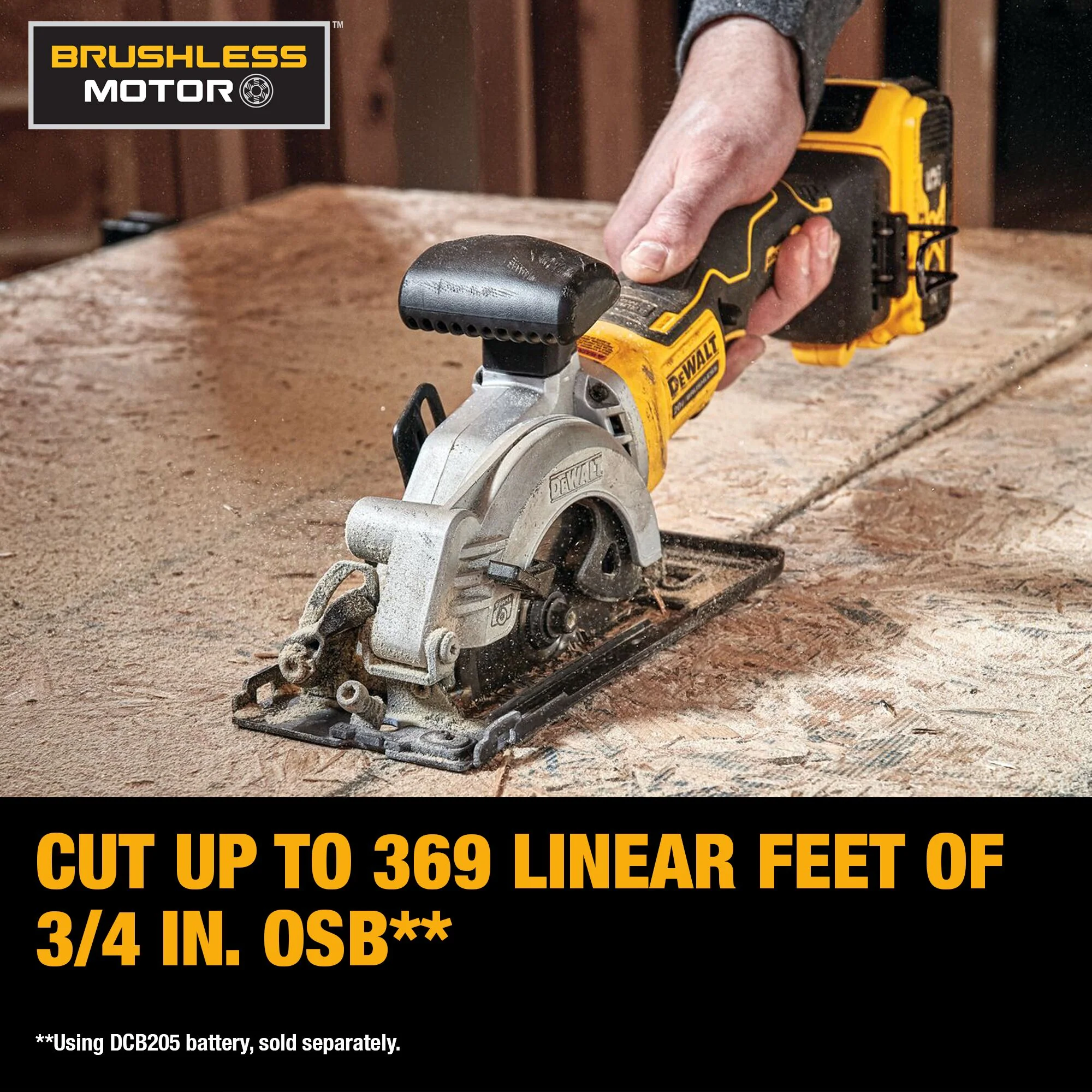 DeWalt ATOMIC 20V MAX Brushless 4-1/2" Cordless Circular Saw - Tool Only - Image 15