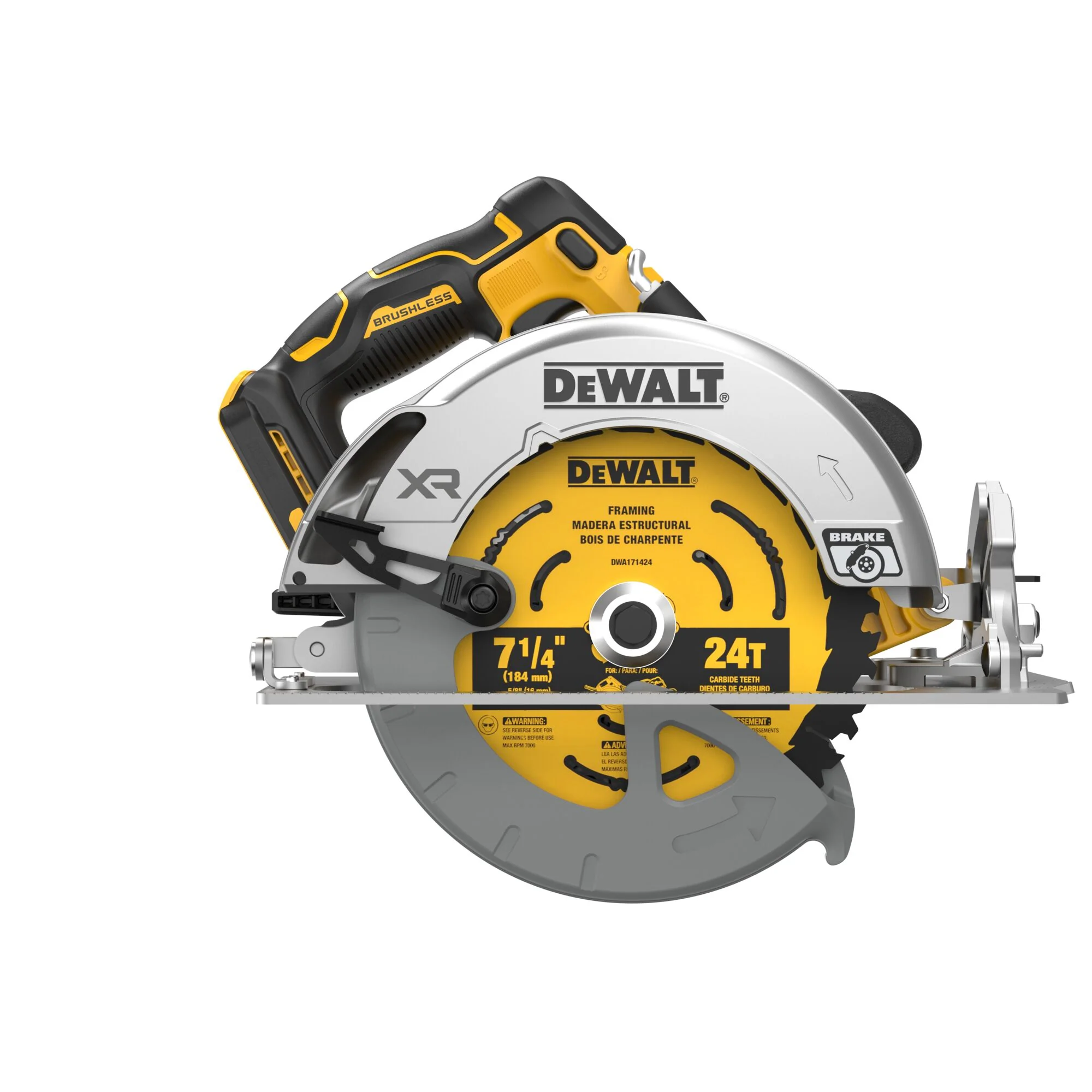 Dewalt 20V MAX 7-1/4" Circular Saw - Tool Only - Image 2
