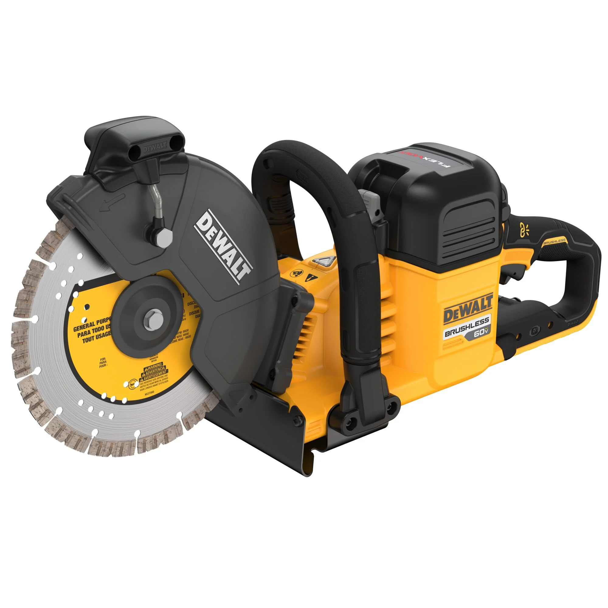 DeWalt FLEXVOLT® 60V MAX 9" Cut-Off Saw - Tool Only - Image 3