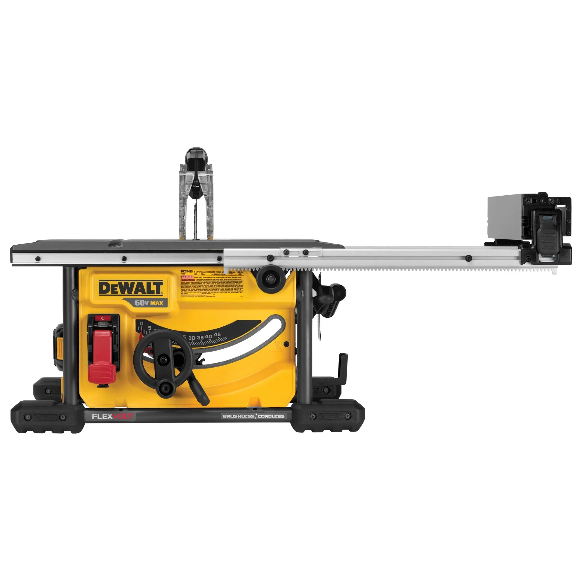 DeWalt FLEXVOLT® 60V MAX 8-1/2" Table Saw Kit - Image 10