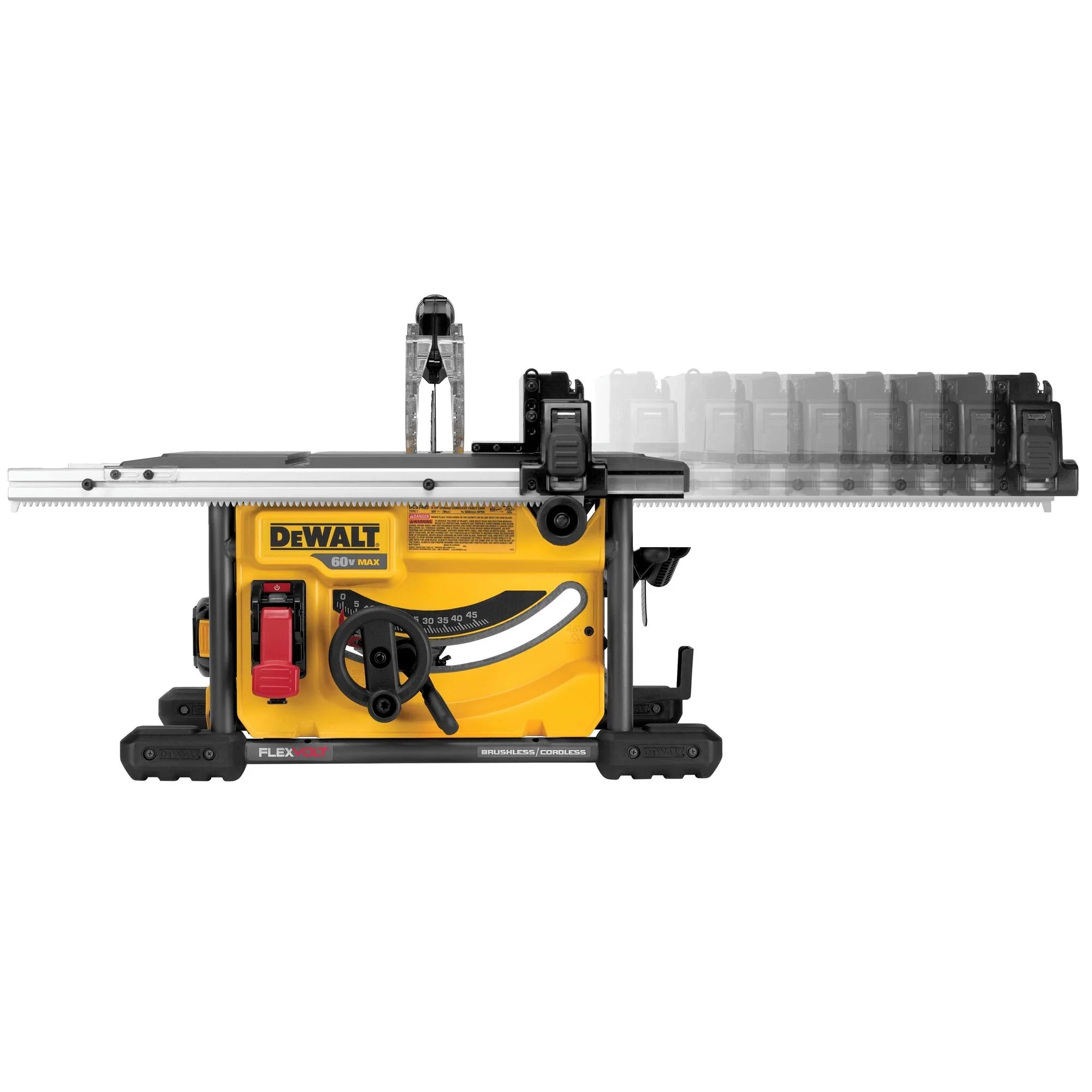 DeWalt FLEXVOLT® 60V MAX 8-1/2" Table Saw Kit - Image 4