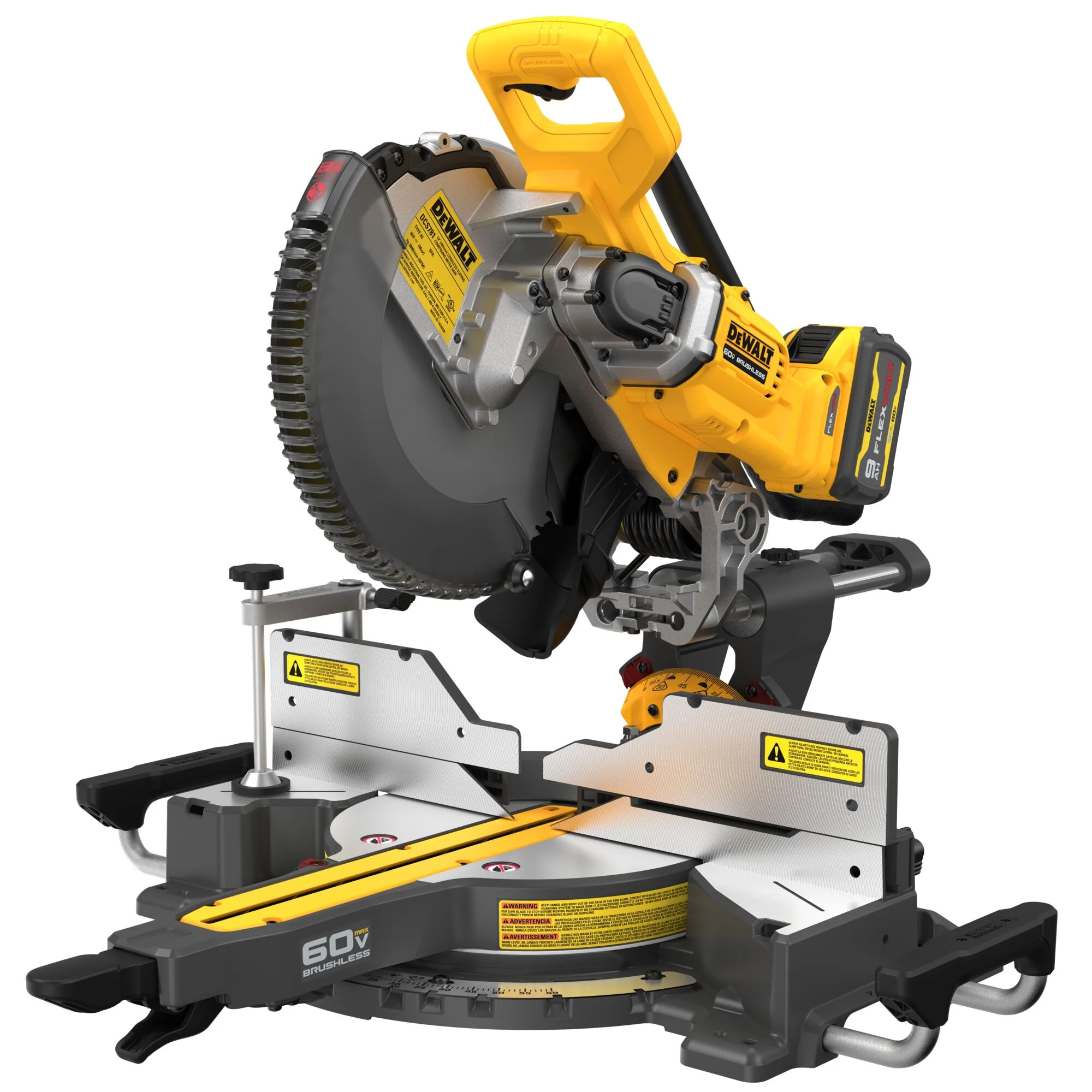 DeWalt FLEXVOLT 60V MAX 12" Sliding Mitre Saw Kit - Image 2