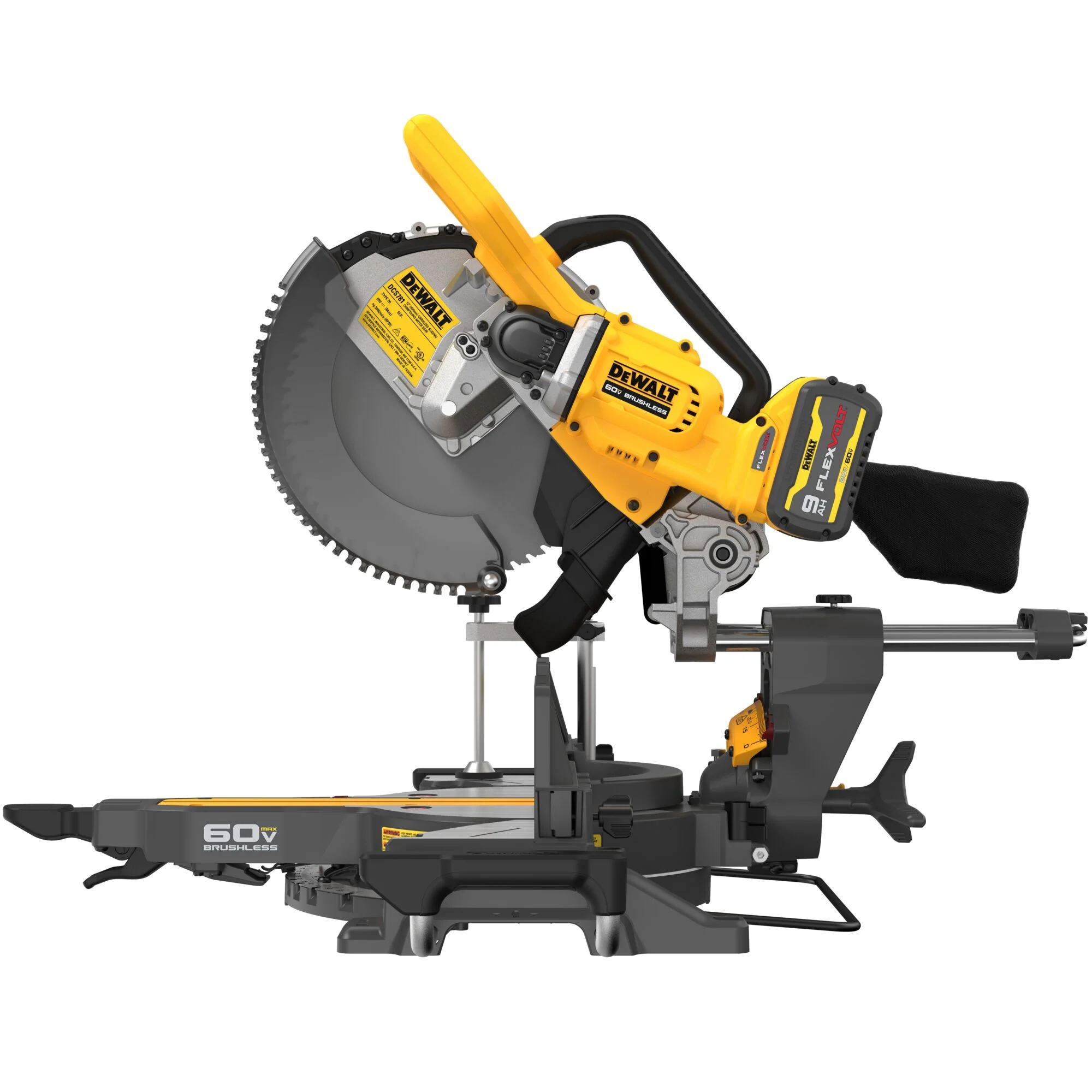 DeWalt FLEXVOLT 60V MAX 12" Sliding Mitre Saw Kit - Image 3