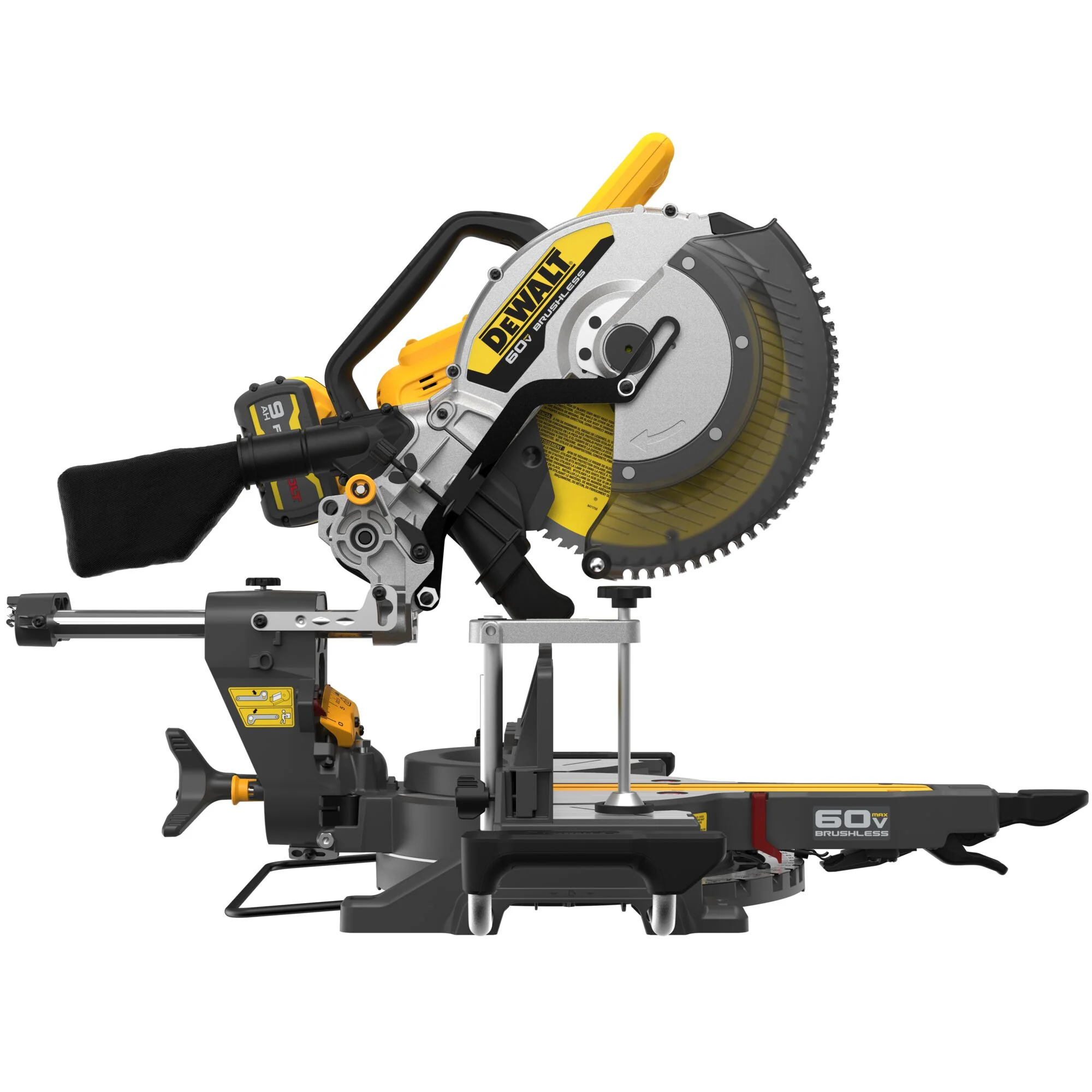 DeWalt FLEXVOLT 60V MAX 12" Sliding Mitre Saw Kit - Image 4