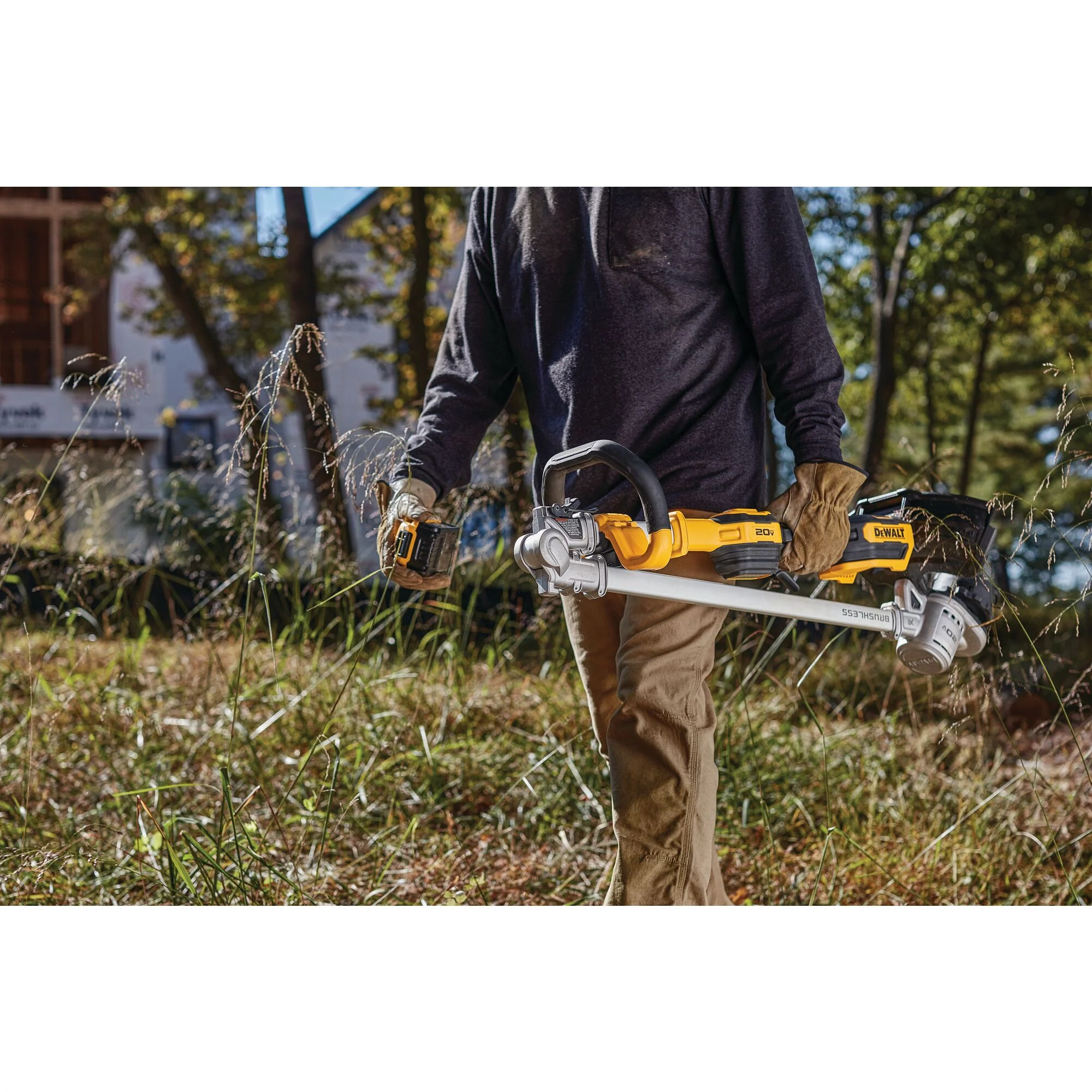 DeWalt 20V MAX 14" Folding String Trimmer - Tool Only - Image 18