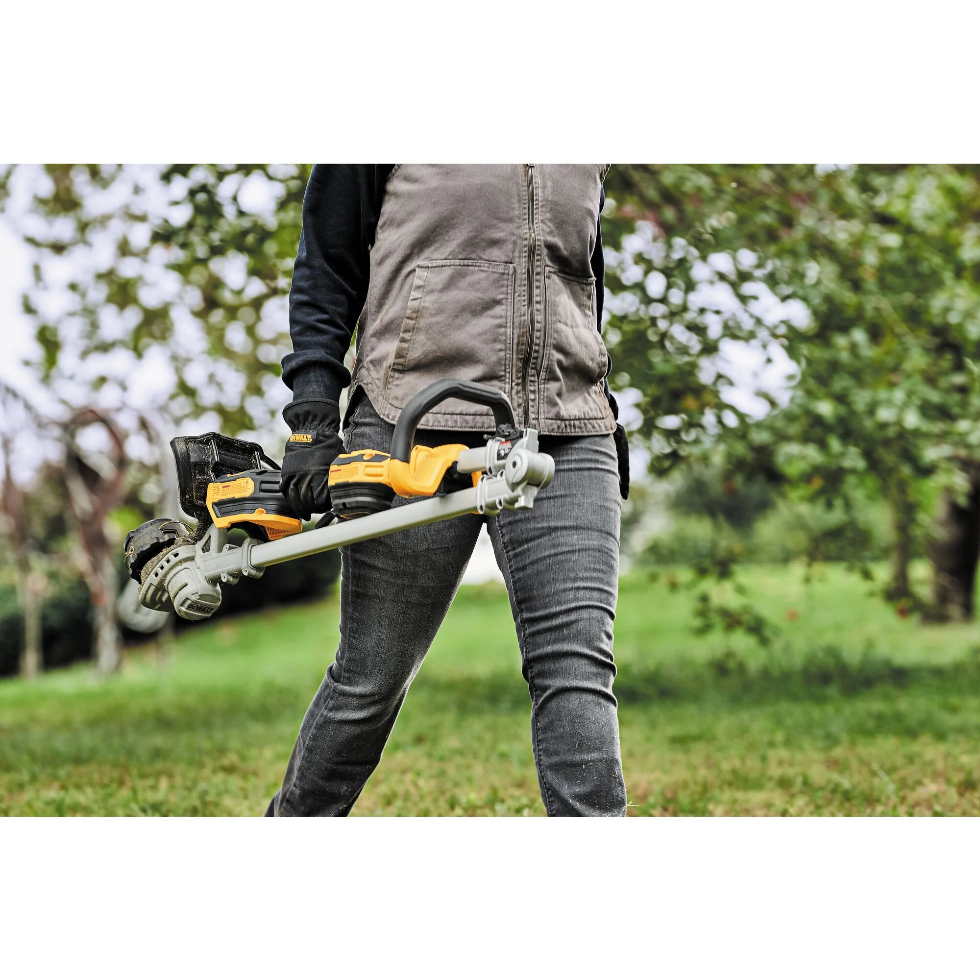 DeWalt 20V MAX 14" Folding String Trimmer - Tool Only - Image 8
