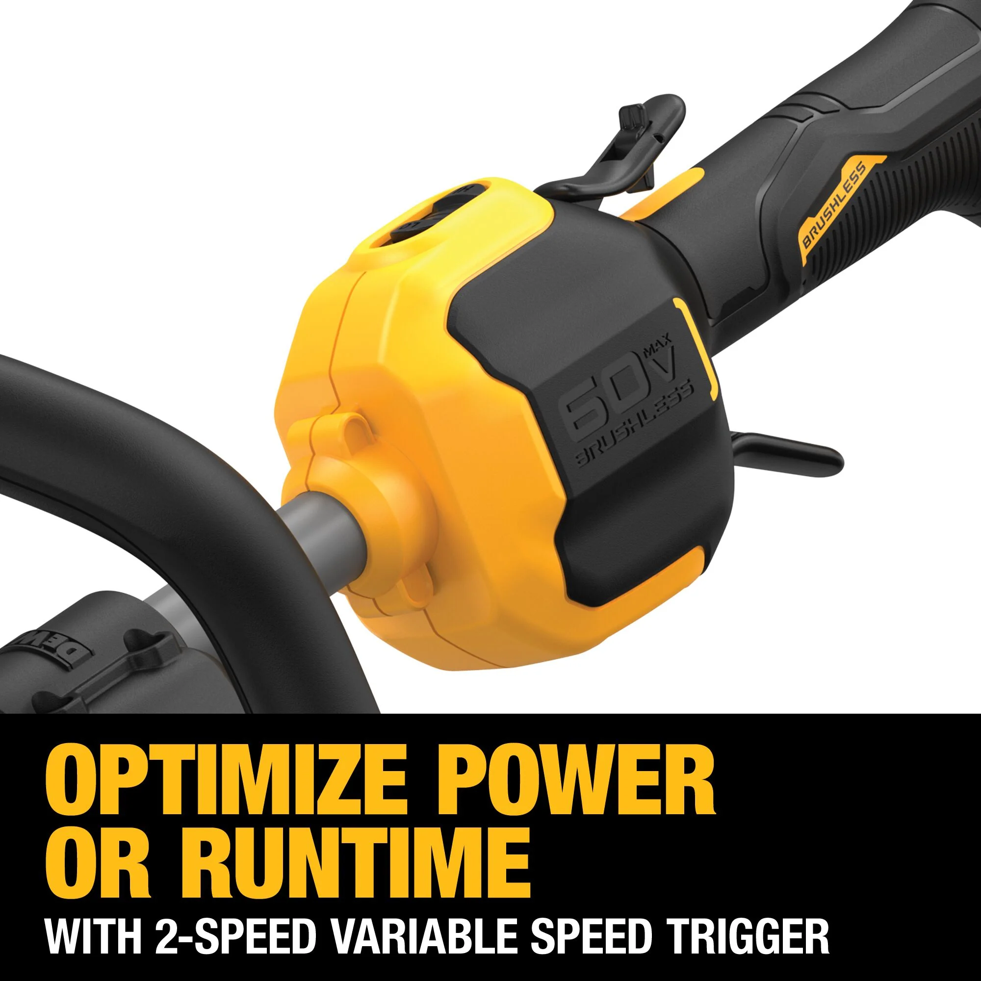 DeWalt 60V MAX 17" Attatchment Capable Brushless String Trimmer - Tool Only - Image 6