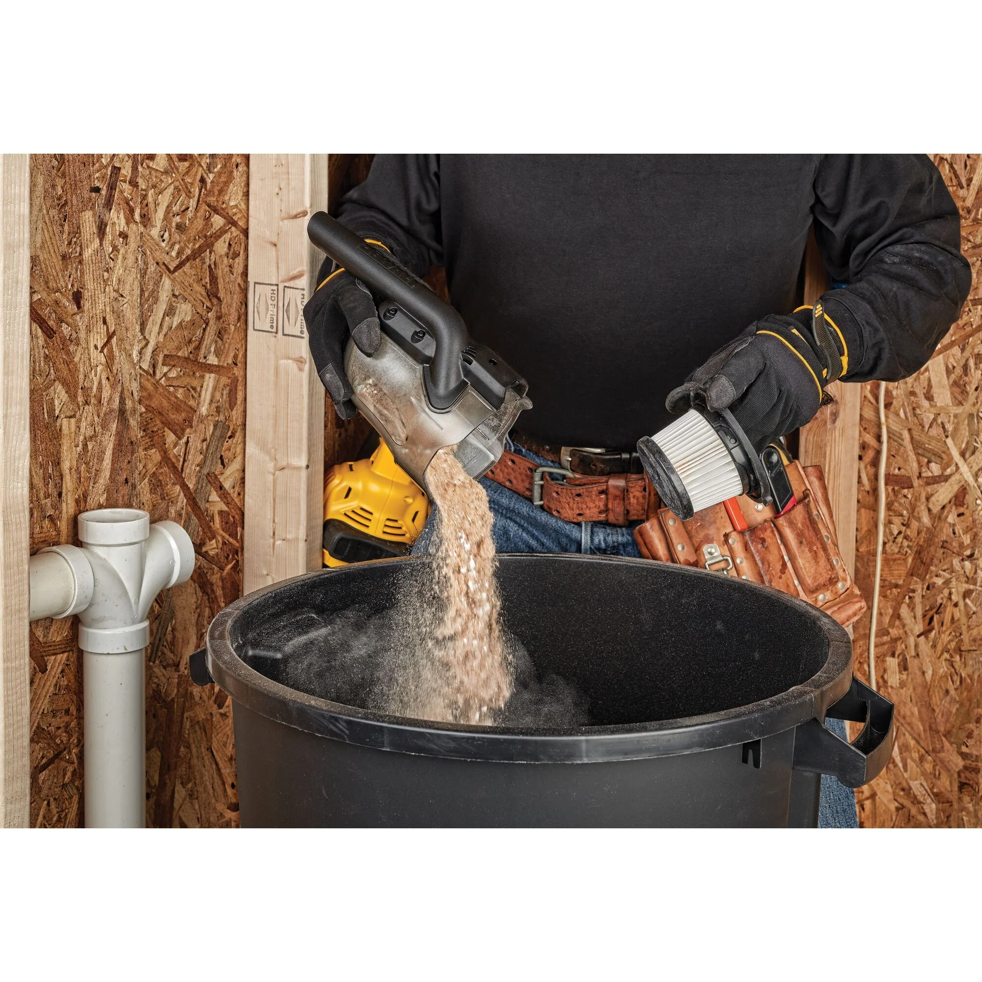 DeWalt 20V Cordless Handheld Dry Vacuum - Tool Only - Image 10