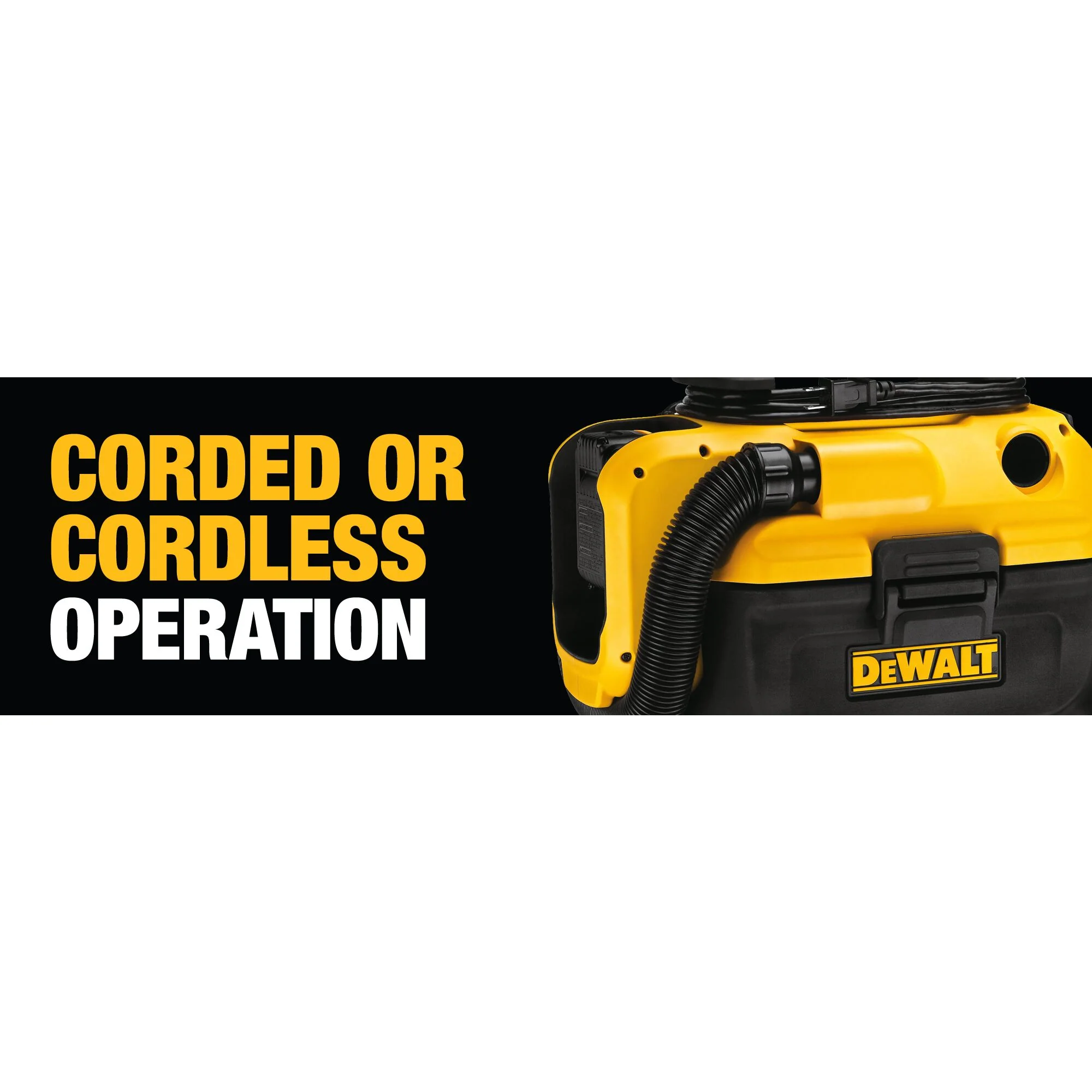 DeWalt 20V MAX Cordless/Corded Wet-Dry Vacuum - Tool Only - Image 12