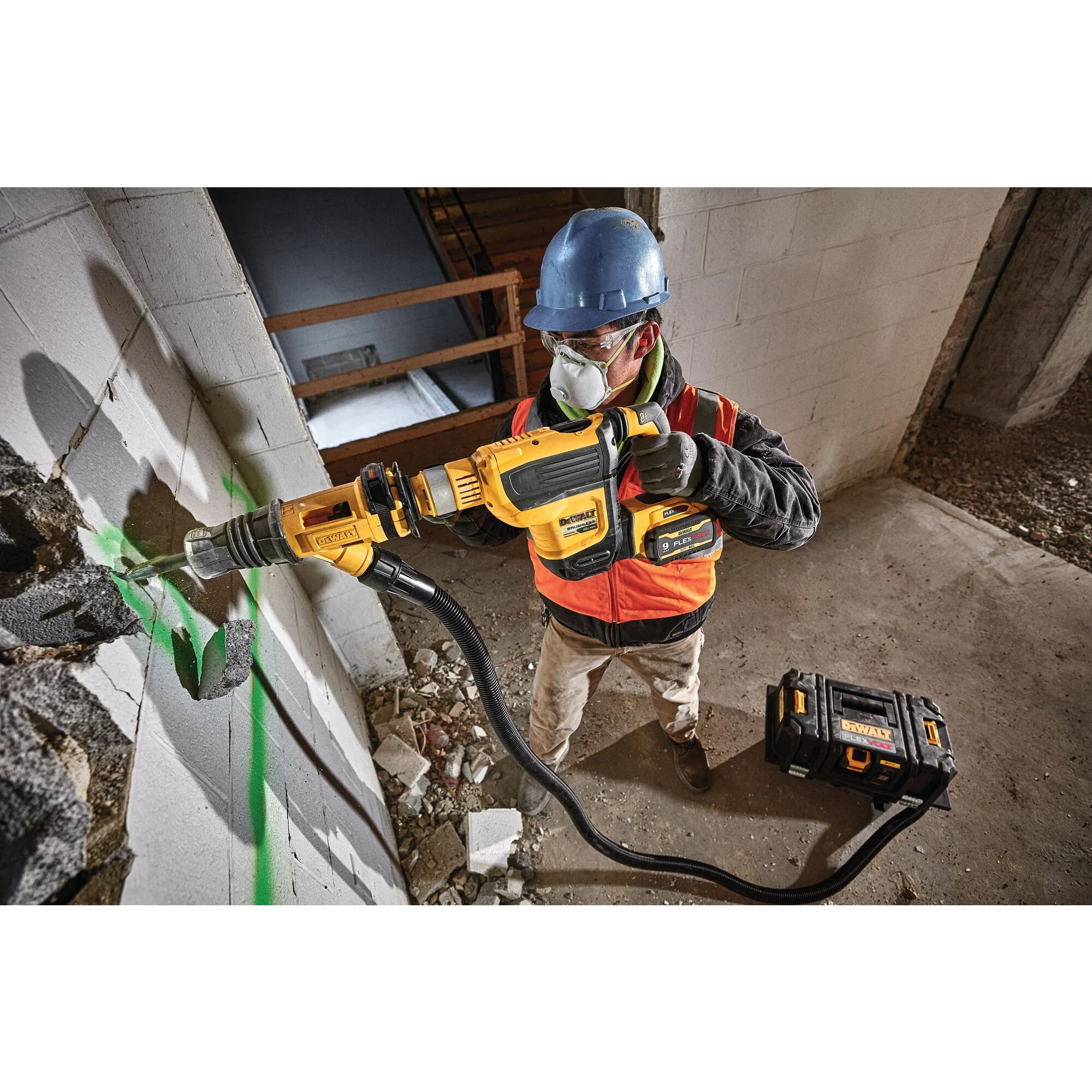 DeWalt FLEXVOLT® 60V MAX Cordless Dust Extractor - Tool Only - Image 8