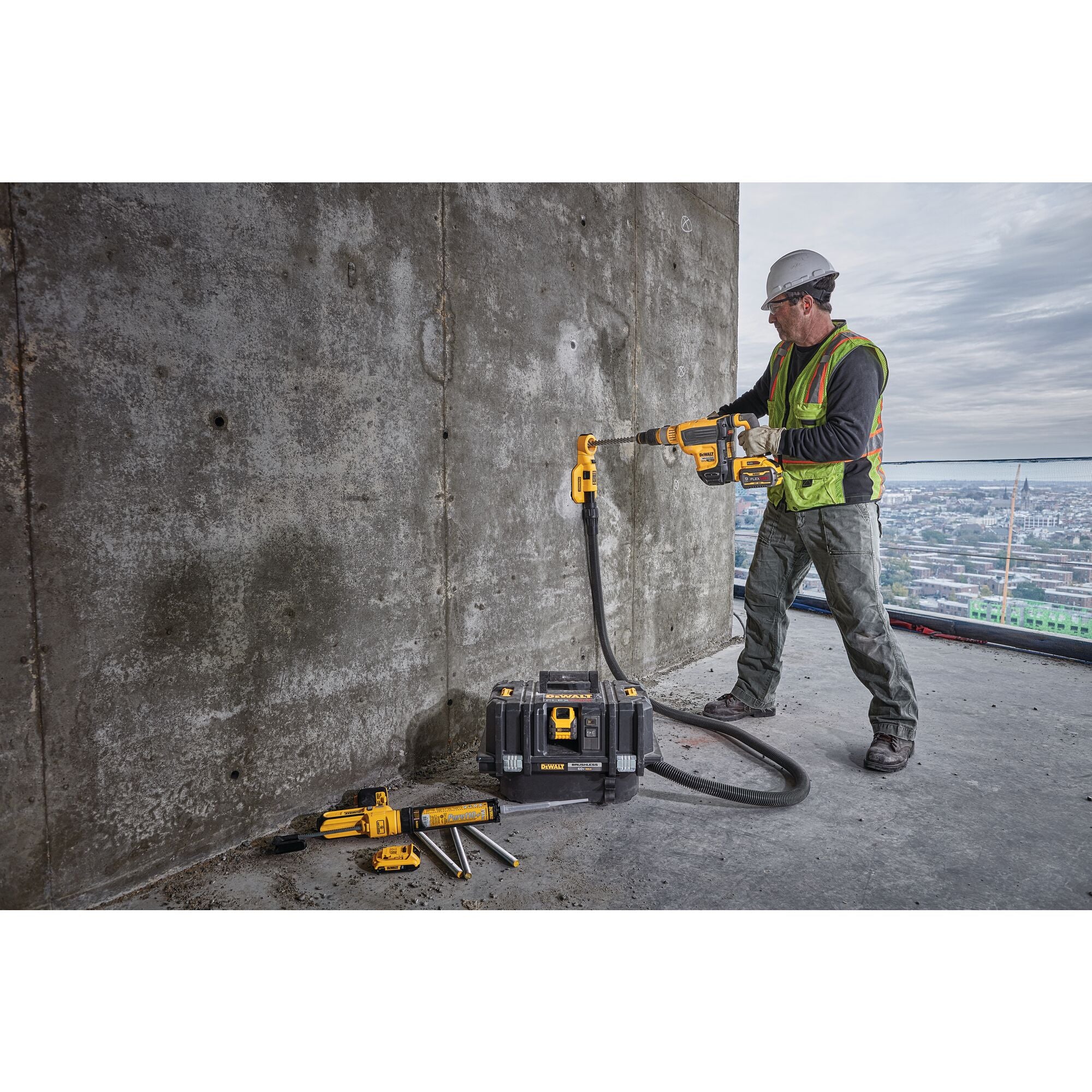 DeWalt FLEXVOLT® 60V MAX Cordless Dust Extractor - Tool Only - Image 9