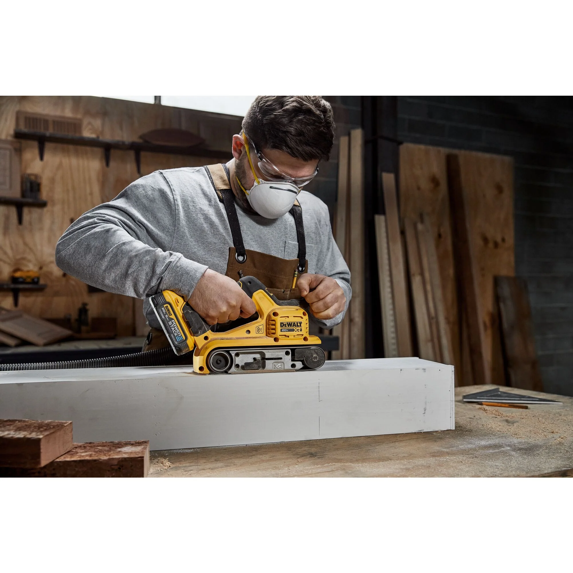 DeWalt 20V XR® Brushless 3" x 21" Belt Sander - Tool Only - Image 14