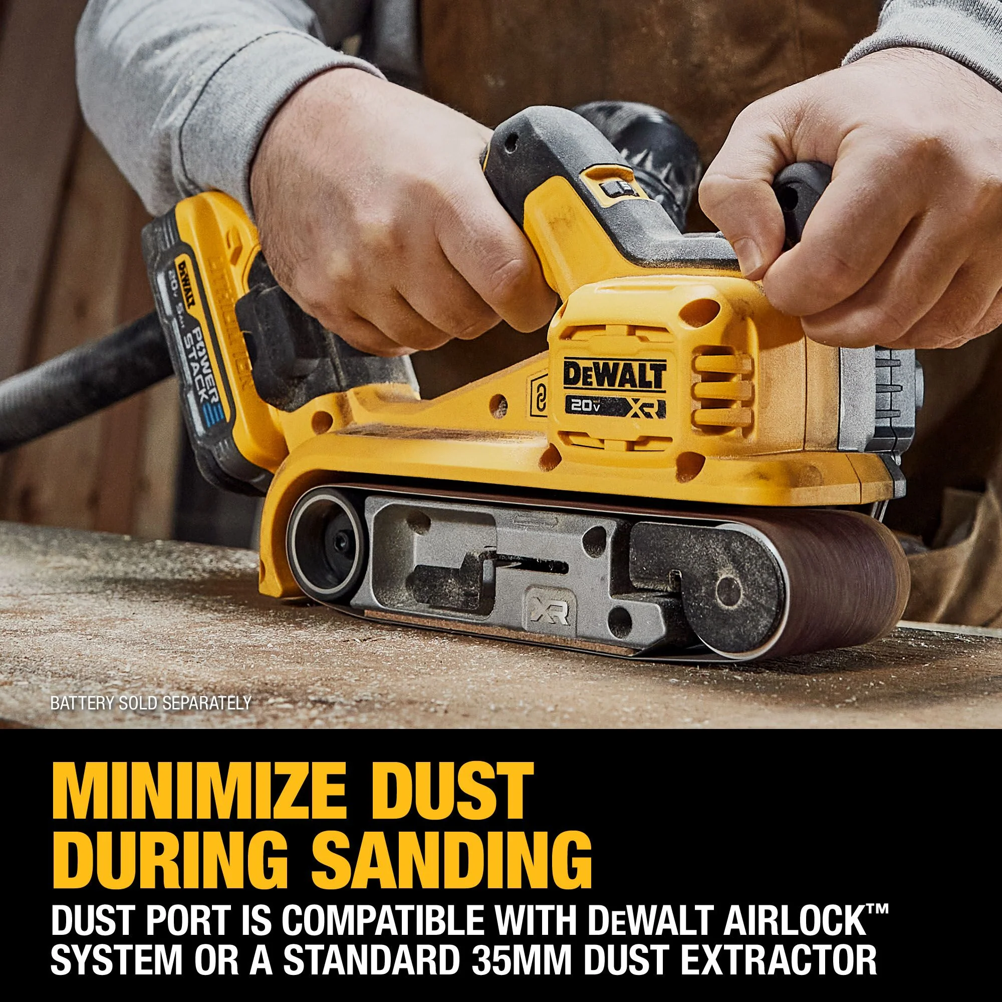 DeWalt 20V XR® Brushless 3" x 21" Belt Sander - Tool Only - Image 22