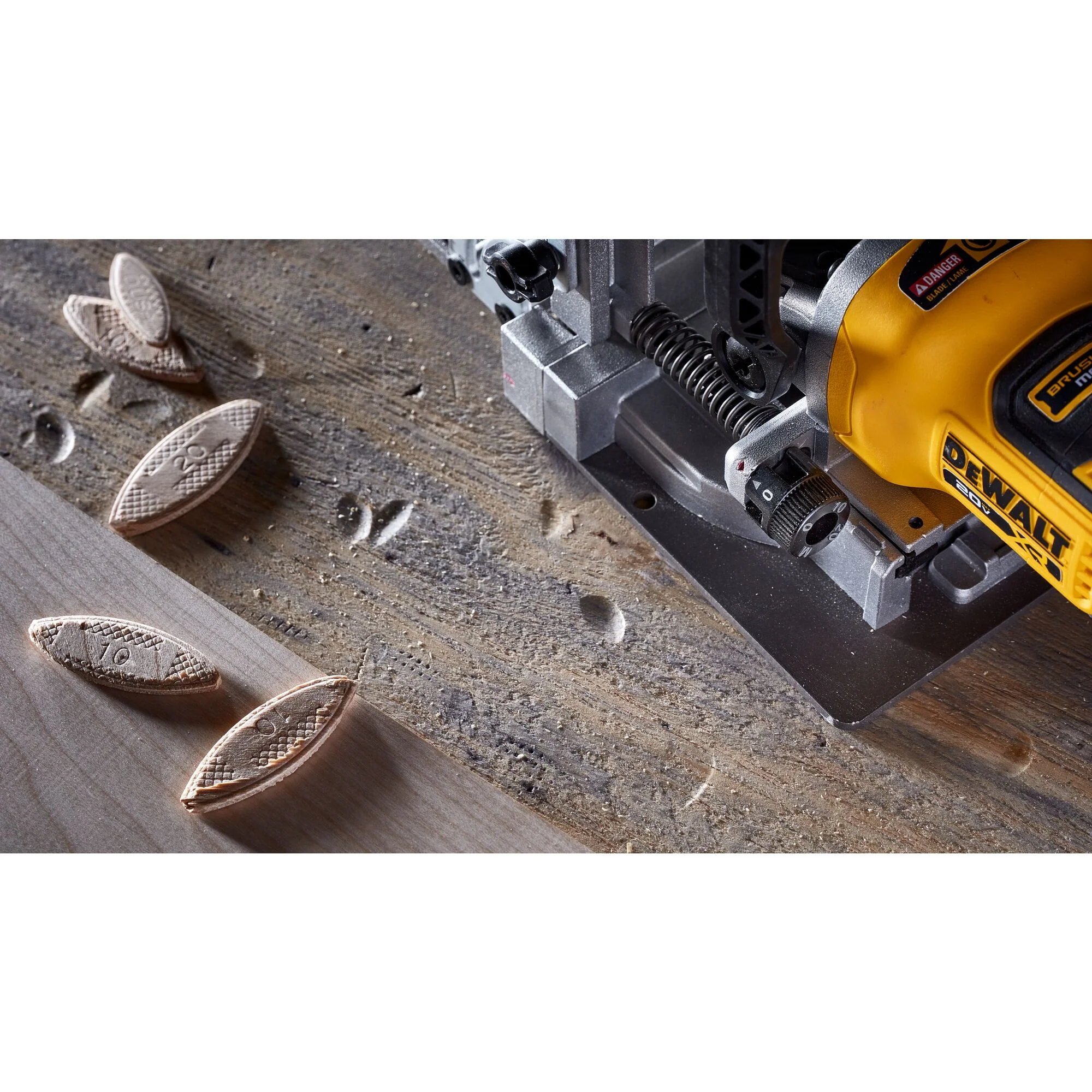 DeWalt 20V Brushless Biscuit Joiner - Tool Only - Image 14