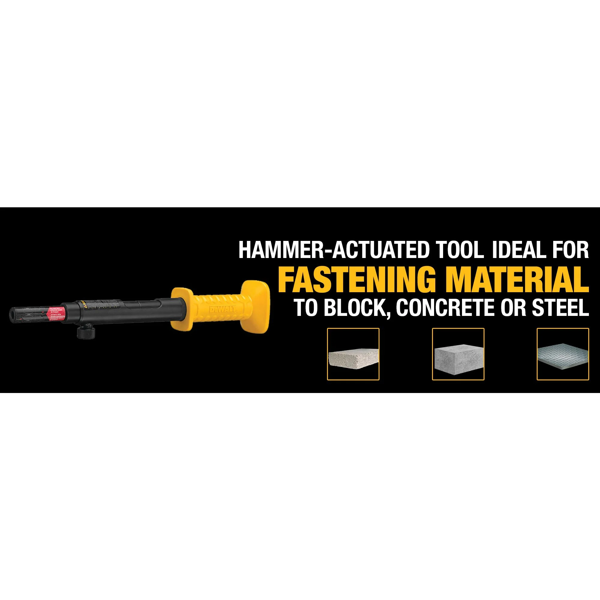 DeWalt P1000 Hammer-Actuated Single Shot Tool - Image 7
