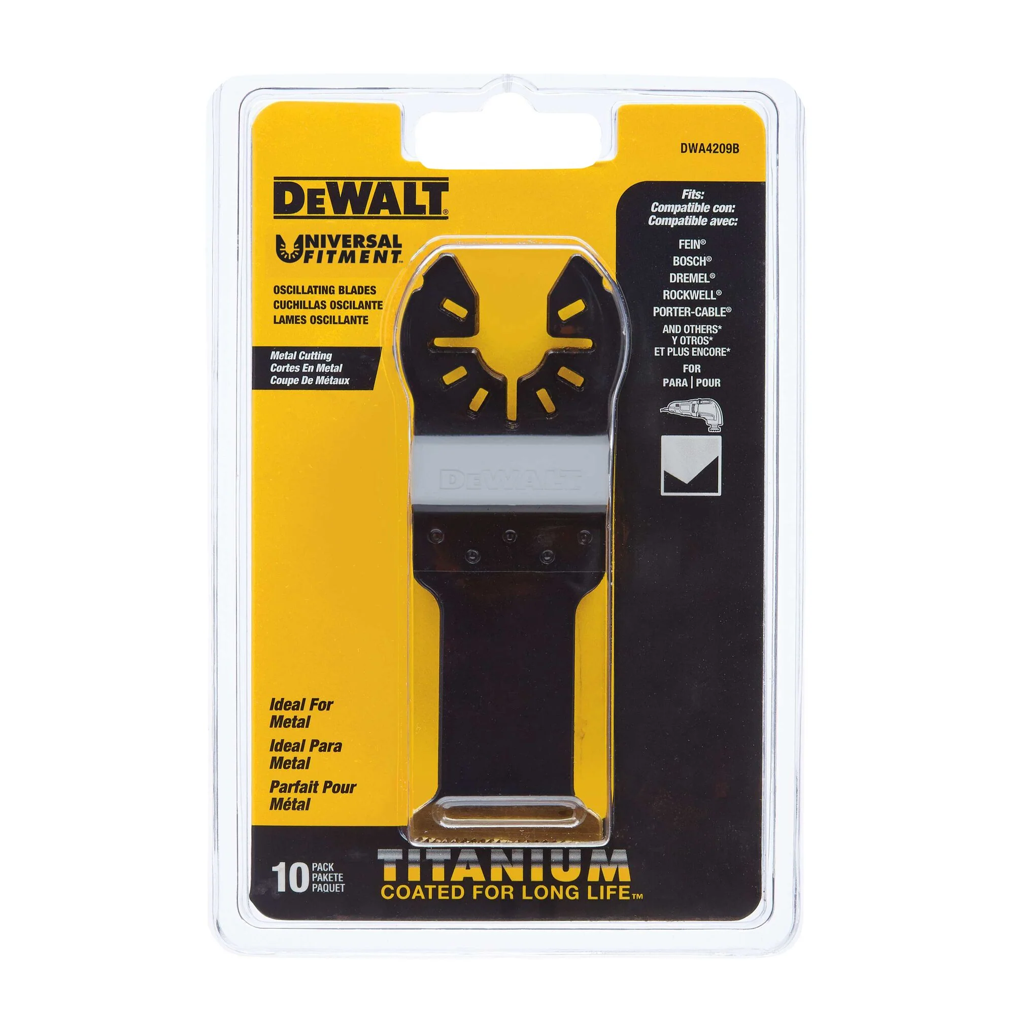 DeWalt 1-1/4" Titanium Metal Oscillating Blades - Image 7
