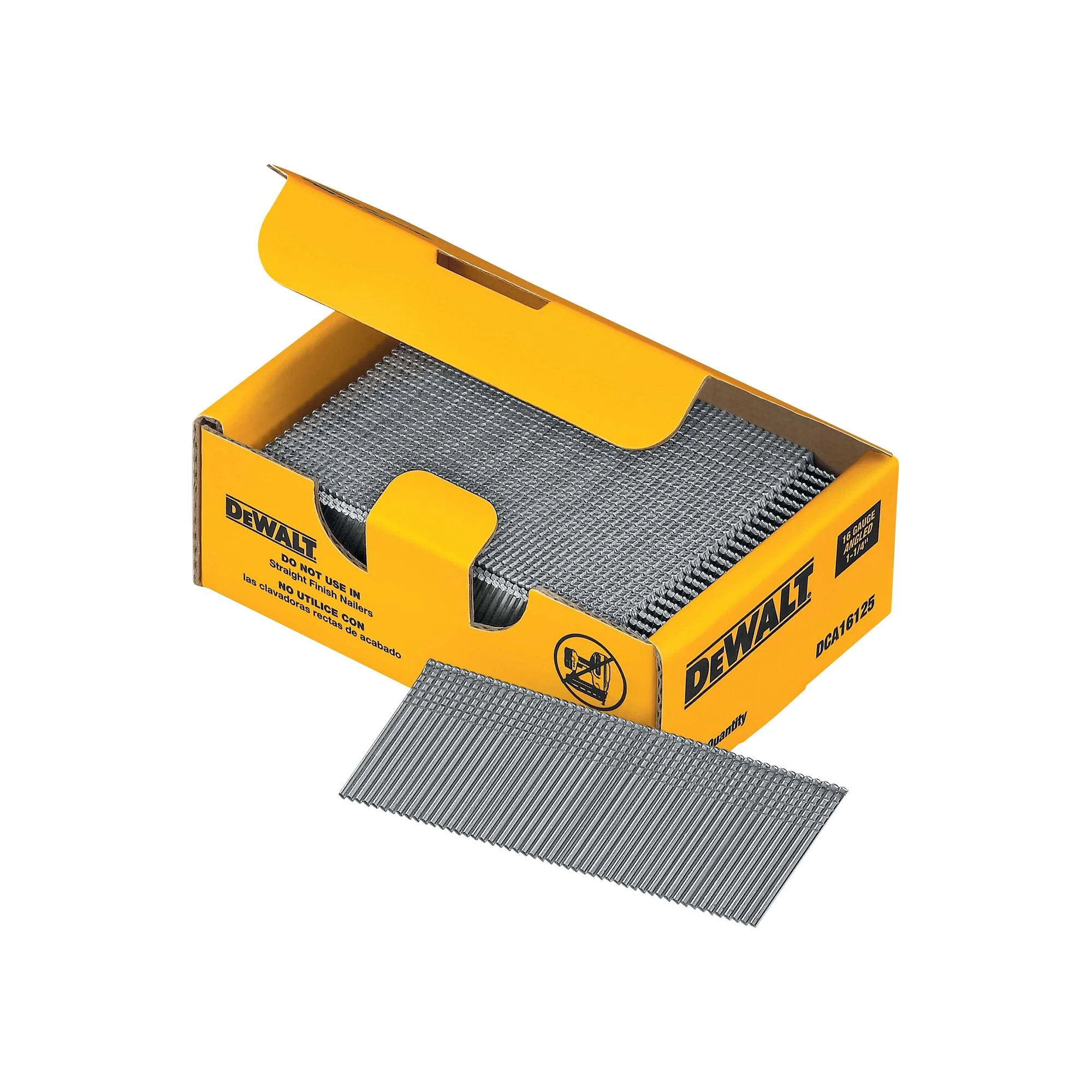 DeWalt 16G 20° Angled Finish Nails (2,500PK) - Image 2