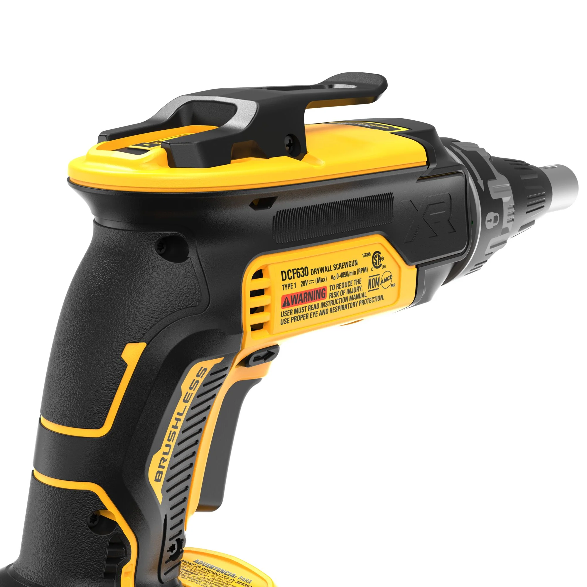 DeWalt DCF630B 20V MAX XR® Brushless Drywall Screw Gun - Tool Only - Image 8