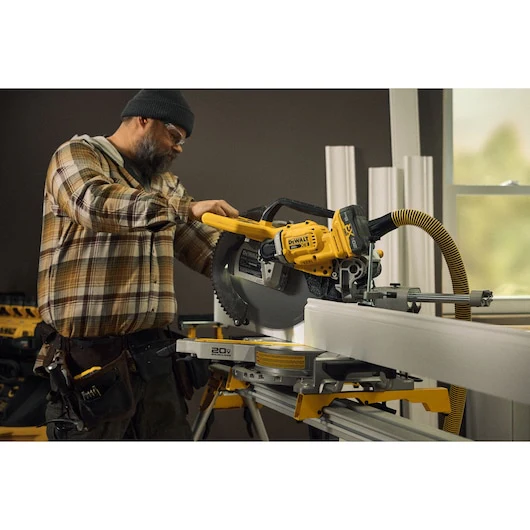 DeWalt 20V MAX XR 12" Double Bevel Sliding Miter Saw - Tool Only - Image 5