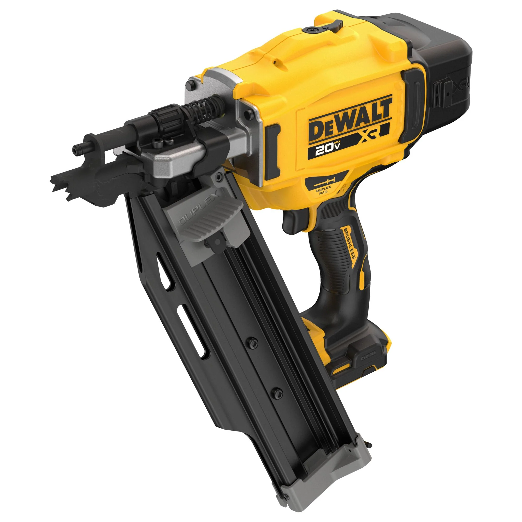 DeWalt 20V MAX XR Brushless 21 Degree Plastic Collated Duplex Nailer - Tool Only - Image 2