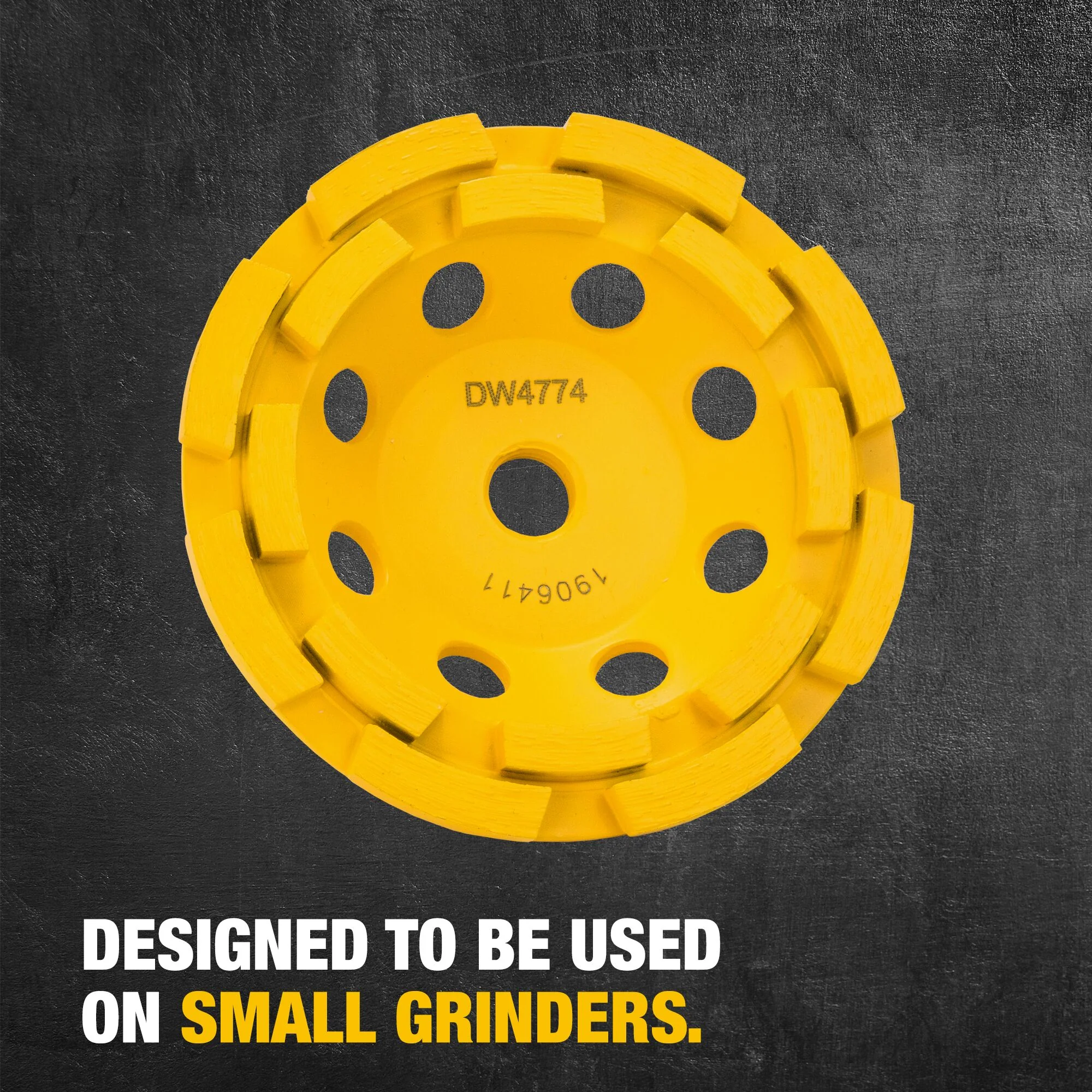 DeWalt Double Row Diamond Cup Grinding Wheel - Image 7