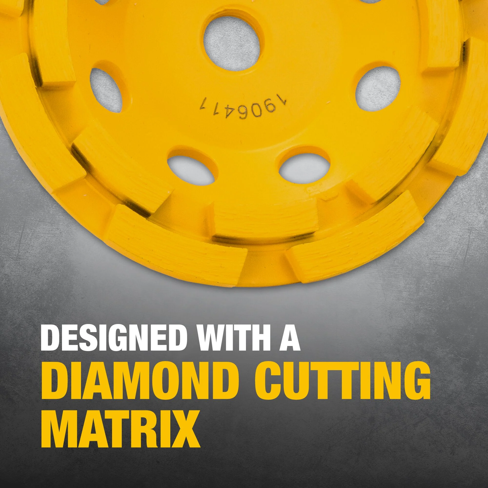 DeWalt Double Row Diamond Cup Grinding Wheel - Image 9