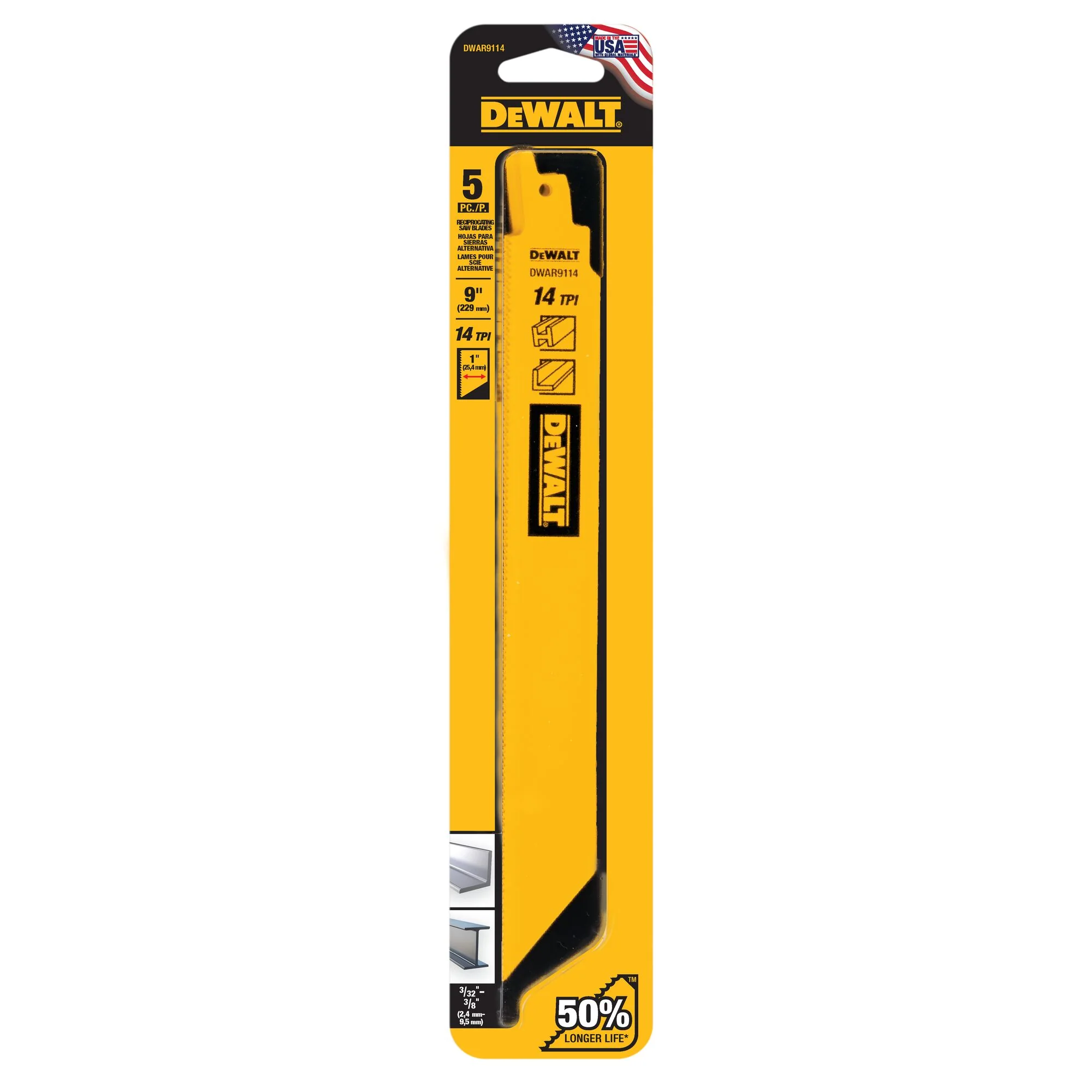 DeWalt Extreme Metal Reciprocating Saw Blades - Image 14
