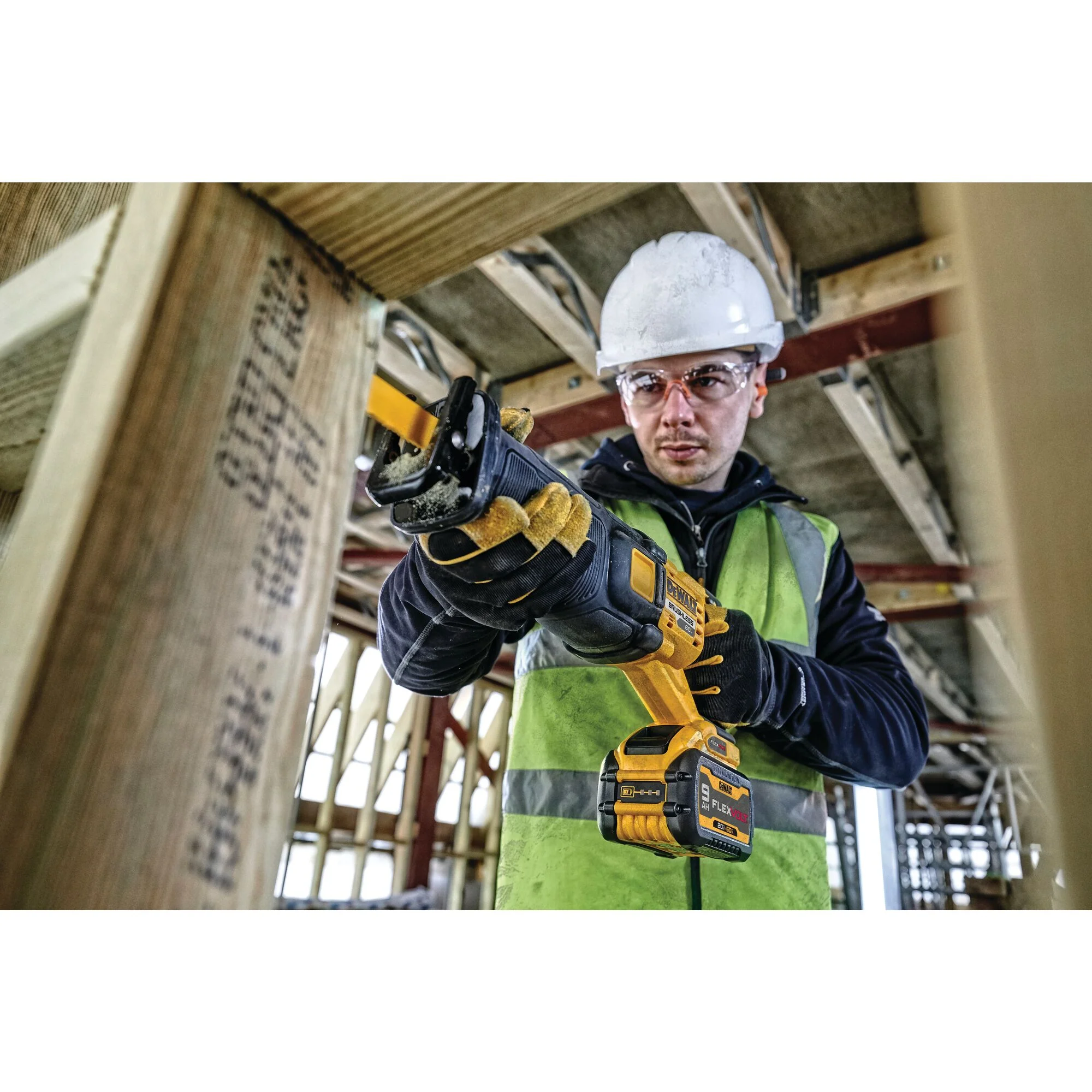 DeWalt FLEXVOLT 60V MAX Brushless Reciprocating Saw 2 Battery Kit - Image 10