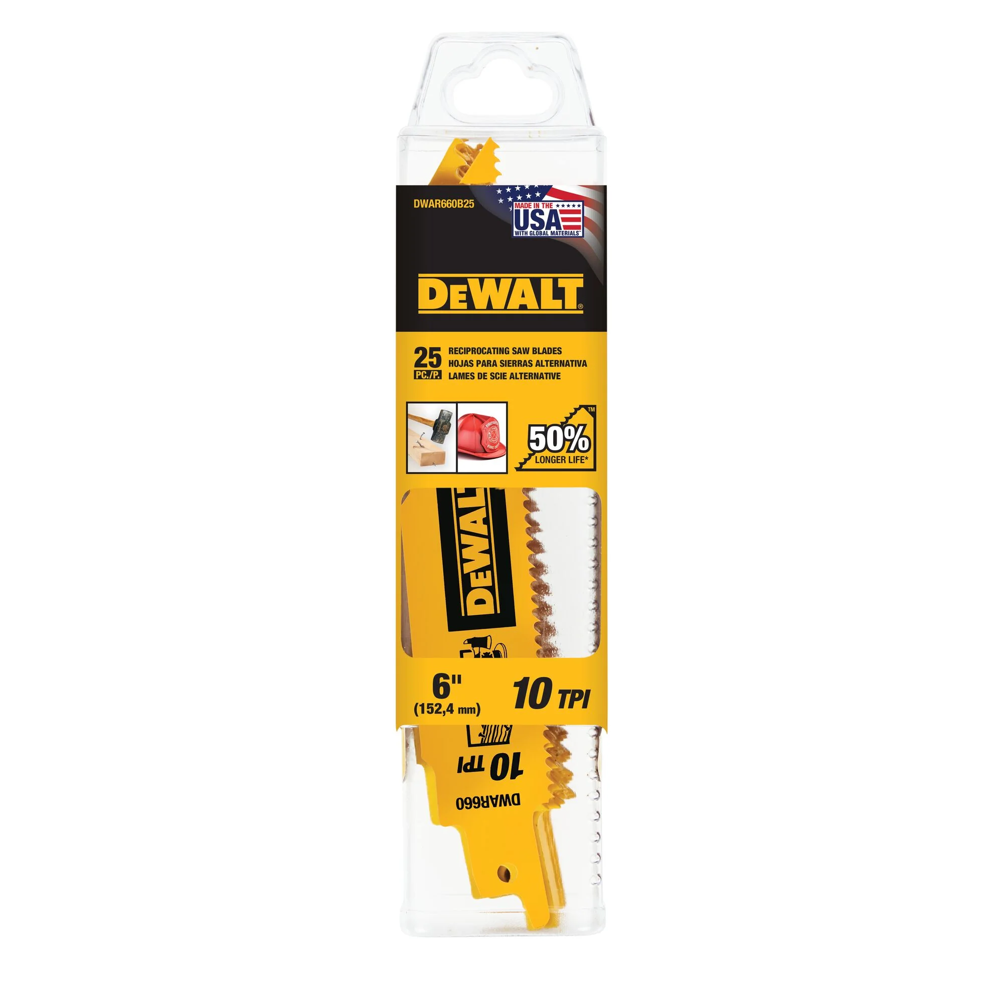 DeWalt General Purpose Demolition Reciprocating Saw Blades - Image 6