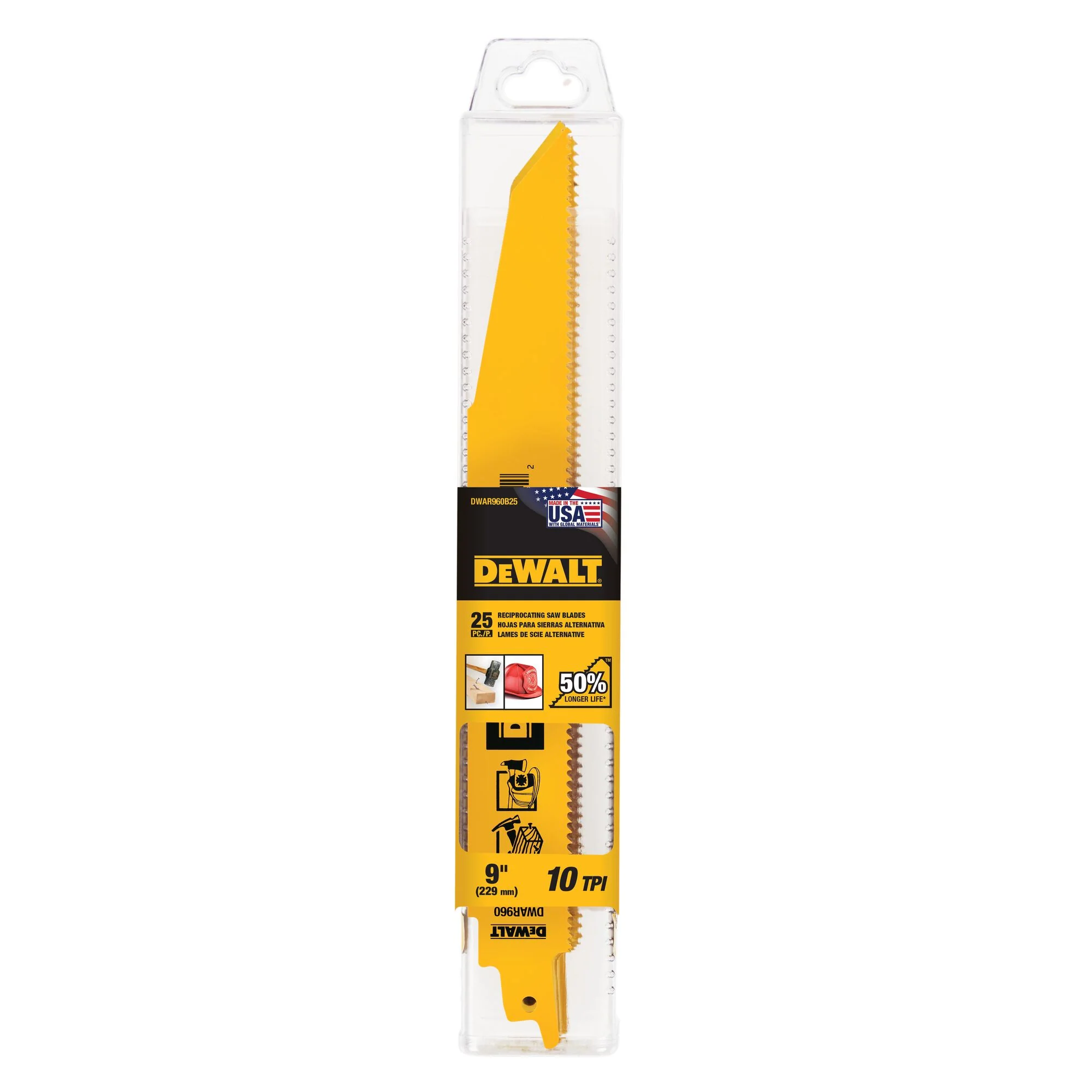 DeWalt General Purpose Demolition Reciprocating Saw Blades - Image 9