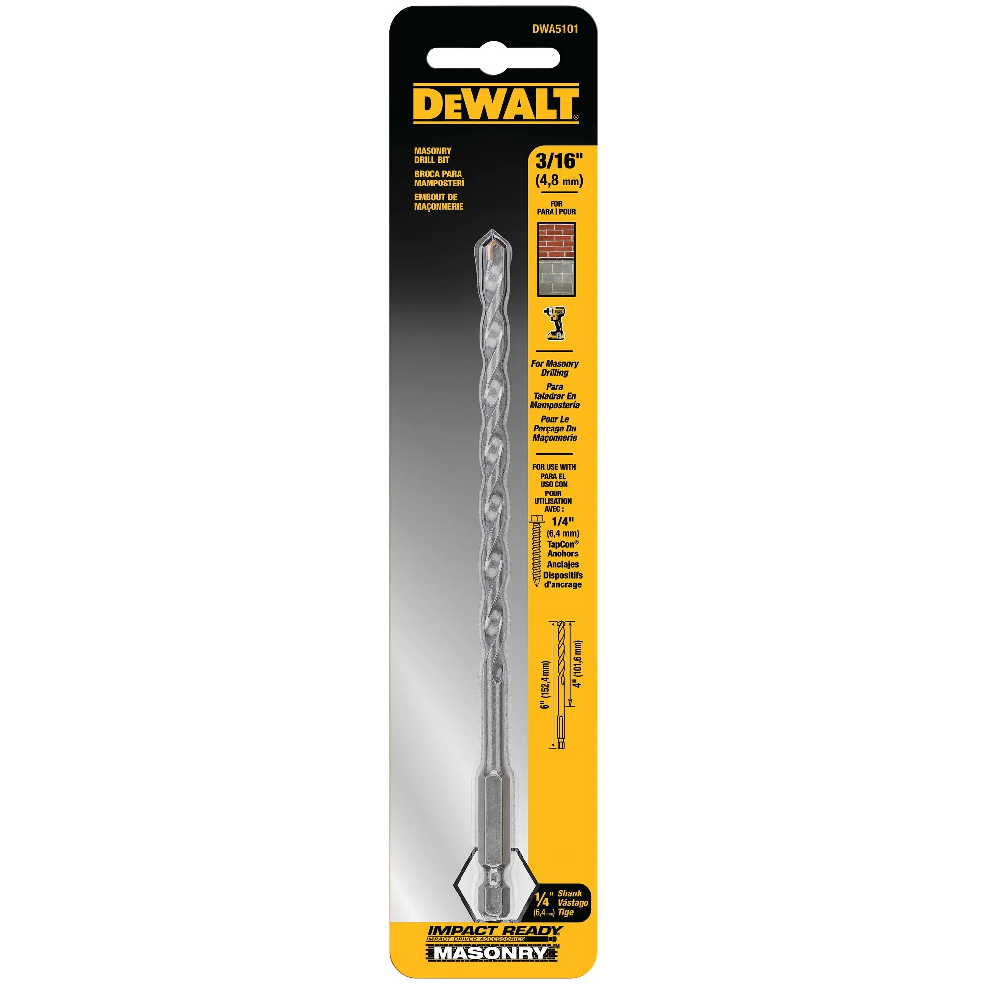 DeWalt IMPACT READY® Masonry Bit - Image 4