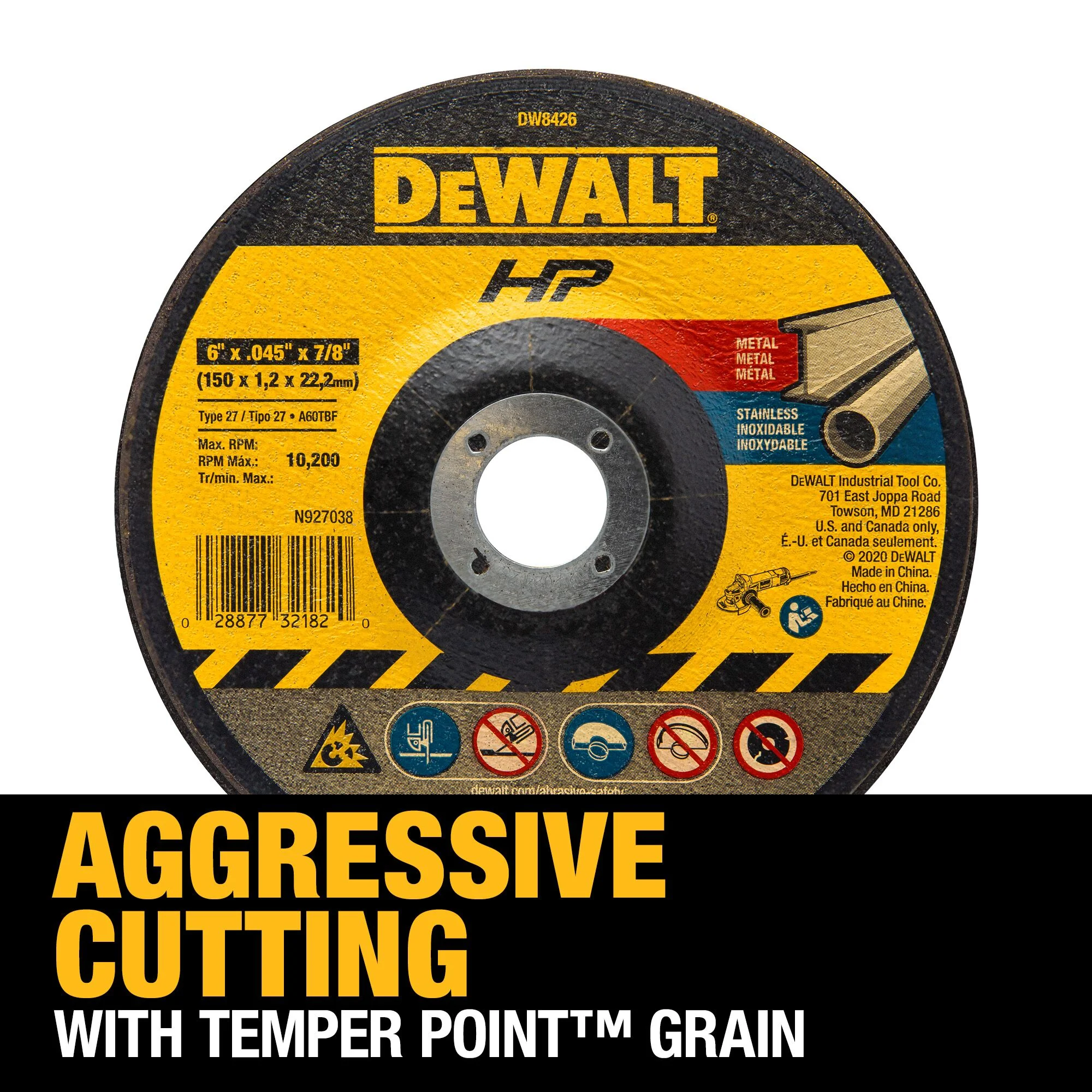 DeWalt Premium Cut-Off Wheel (Type 27) - Image 11